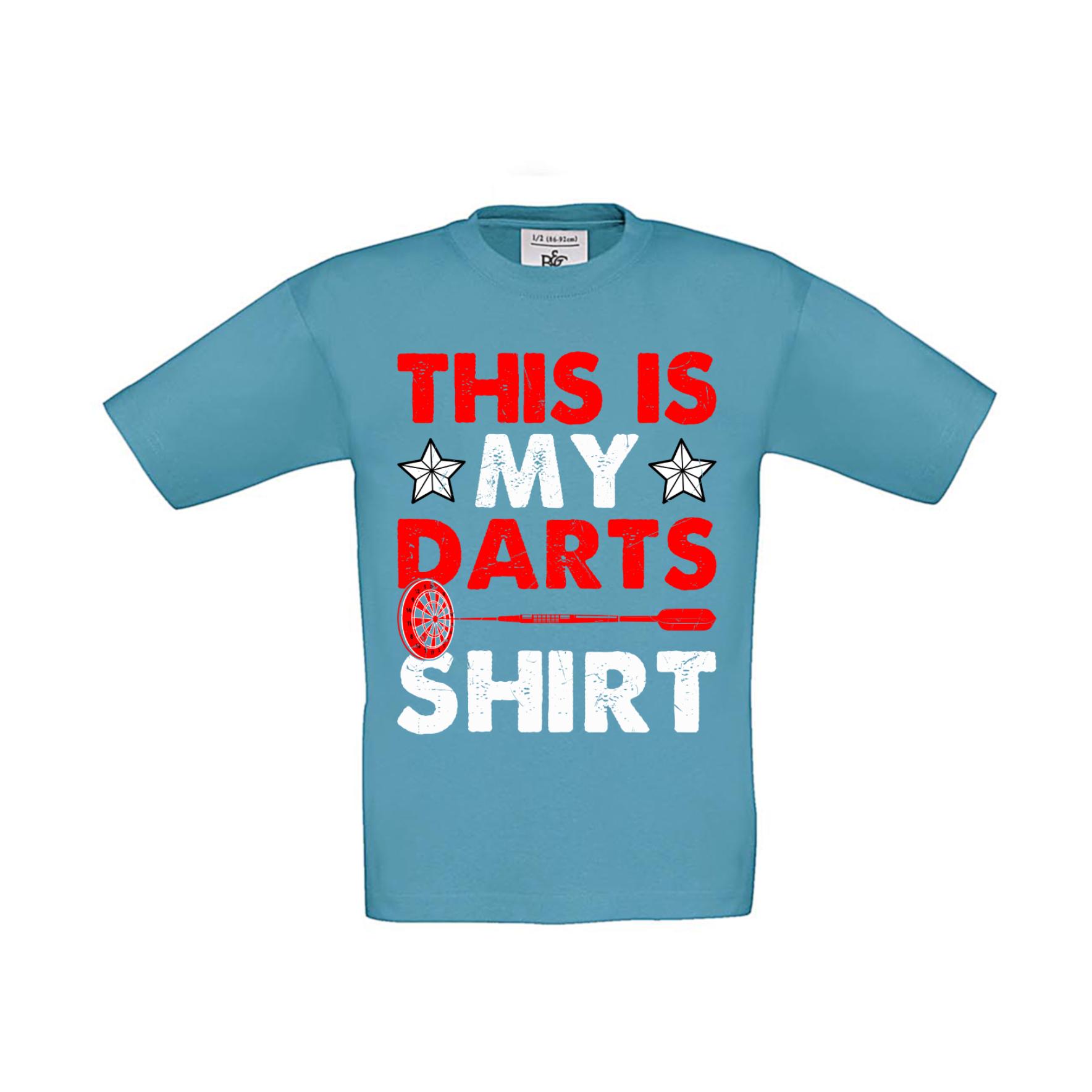 T-Shirt Kinder This is my Darts Shirt