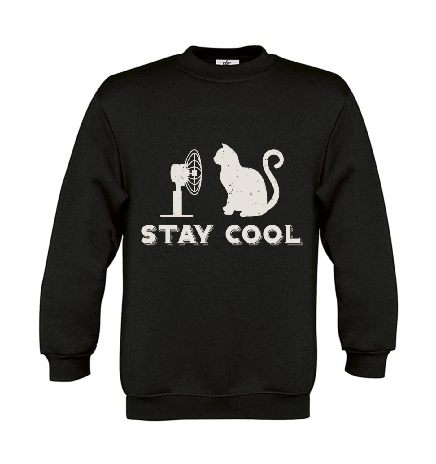 Sweatshirt Kinder Katzen - Stay Cool