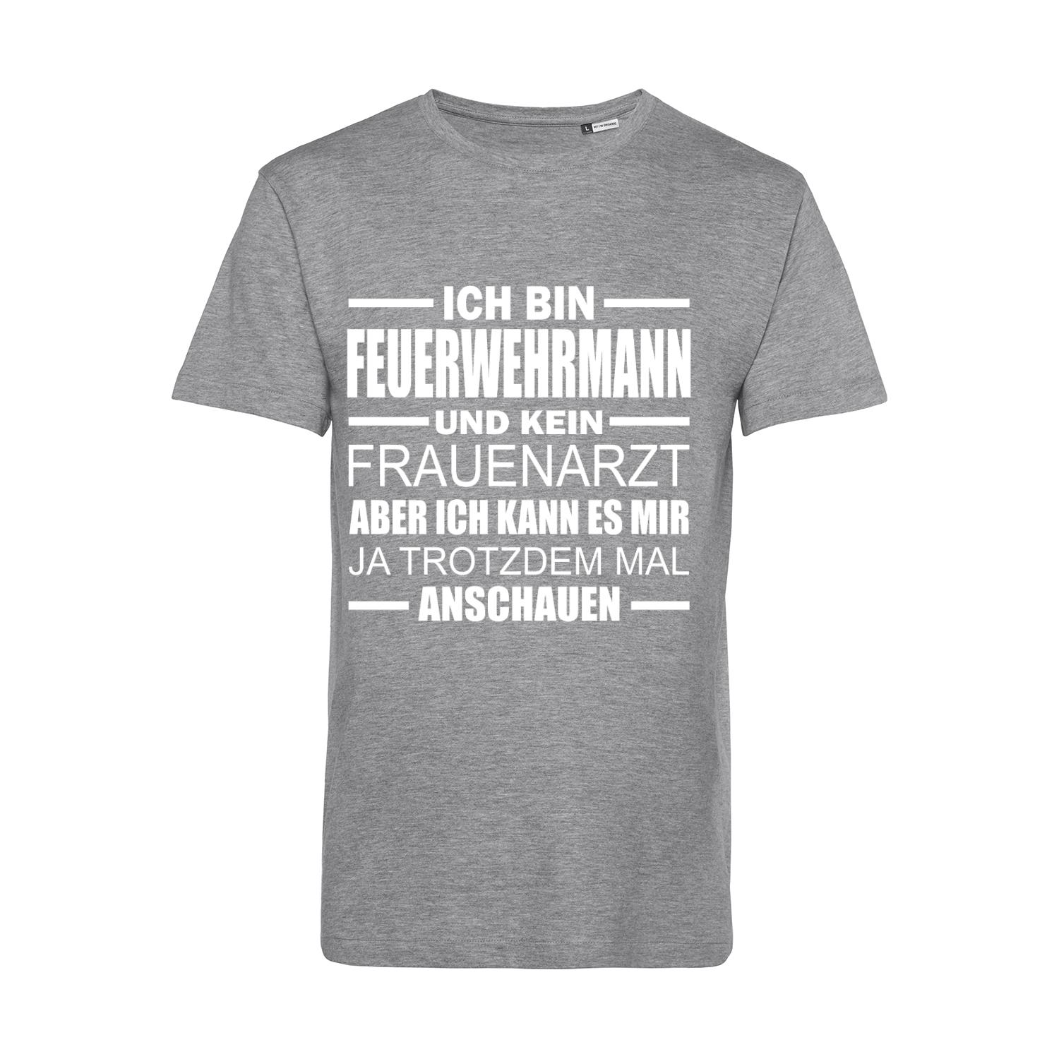 Nachhaltiges T-Shirt Herren Feuerwehrmann - Kein Frauenarzt