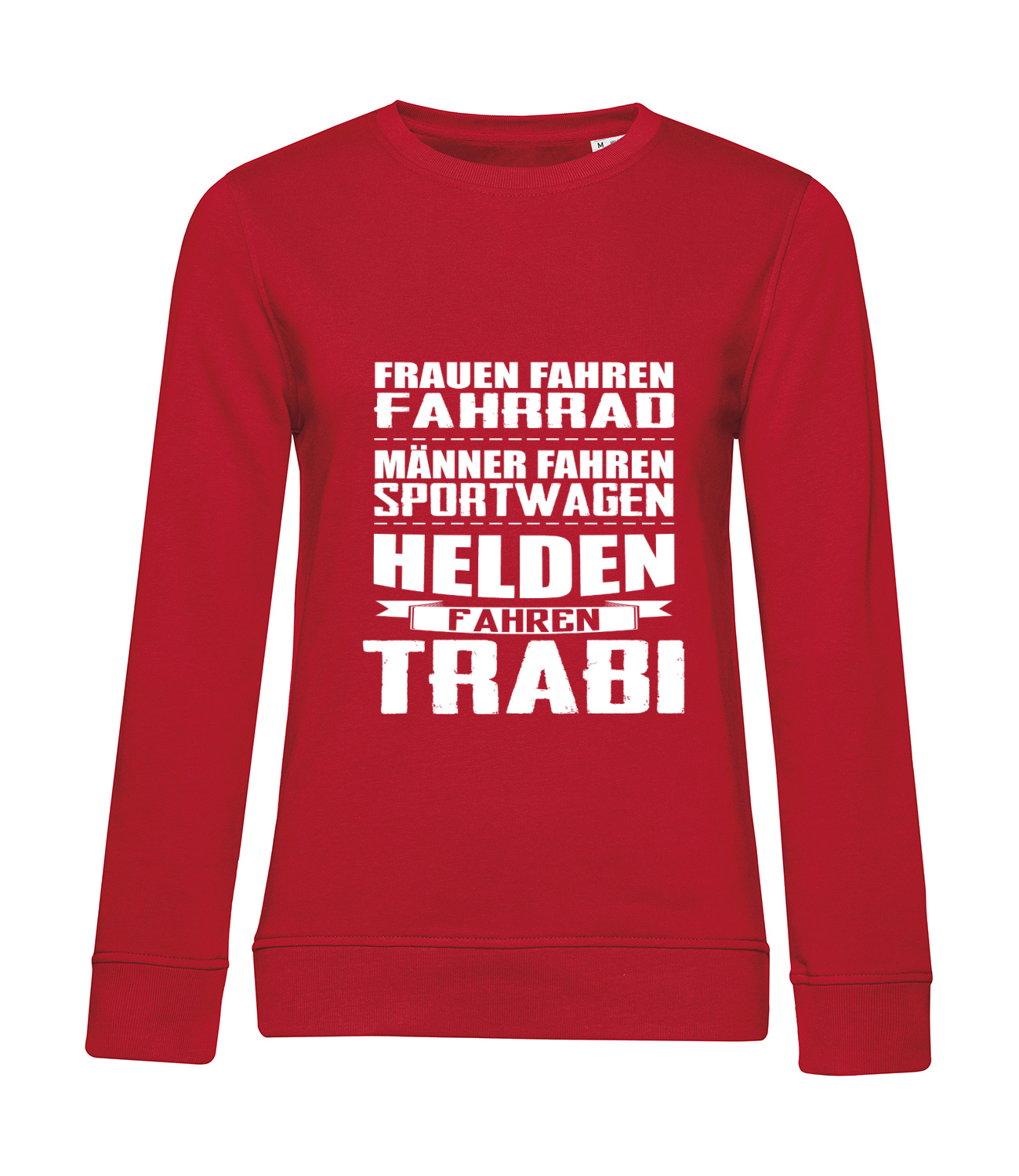 Nachhaltiges Sweatshirt Damen 2Takter - Helden fahren Trabi