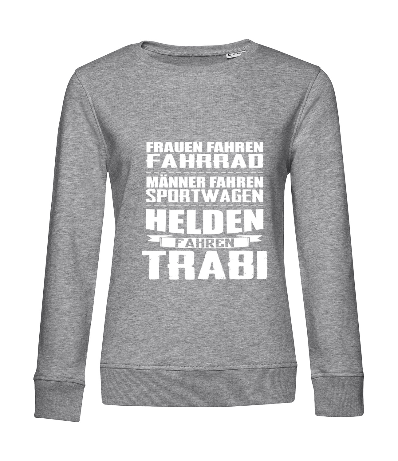 Nachhaltiges Sweatshirt Damen 2Takter - Helden fahren Trabi