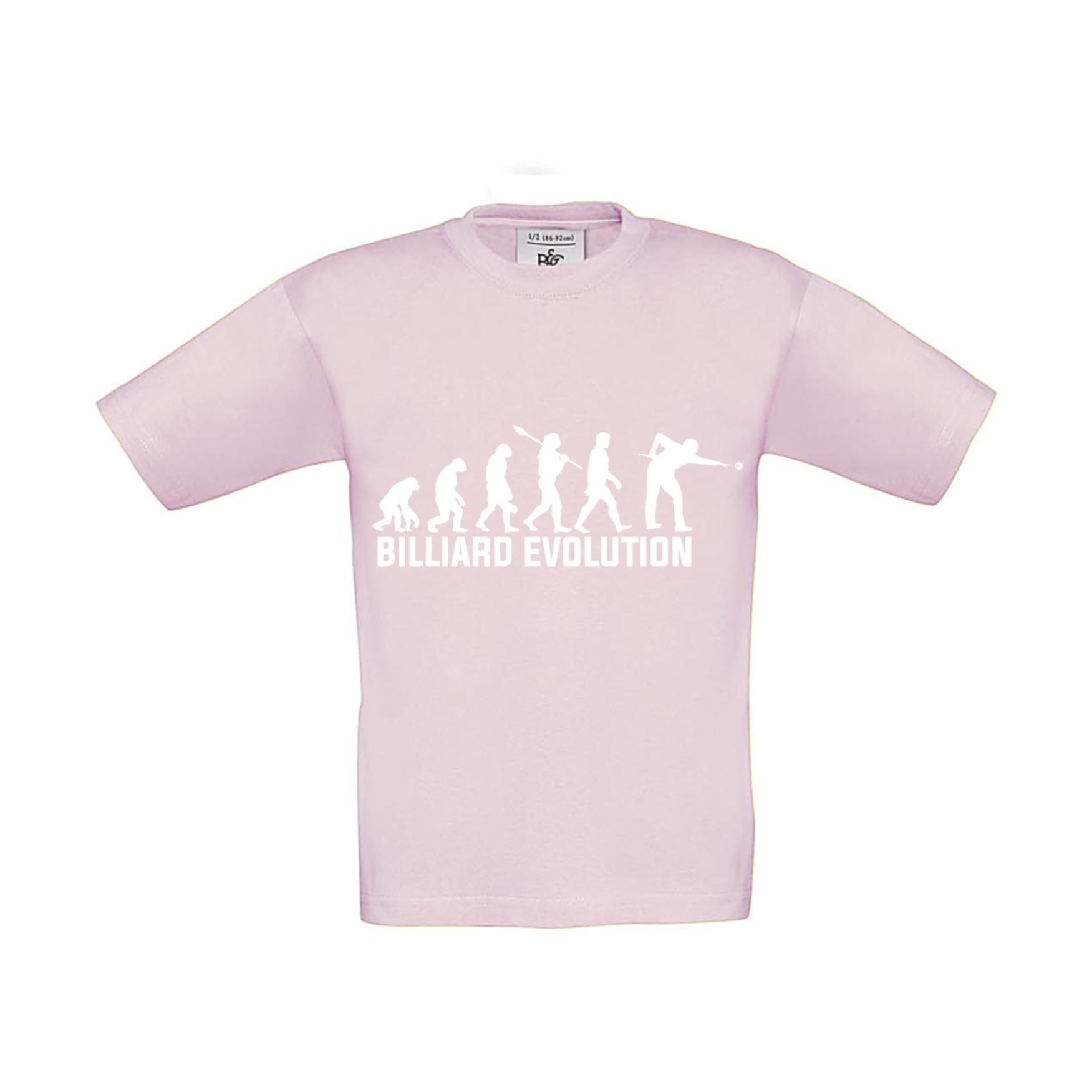 T-Shirt Kinder Billard Evolution