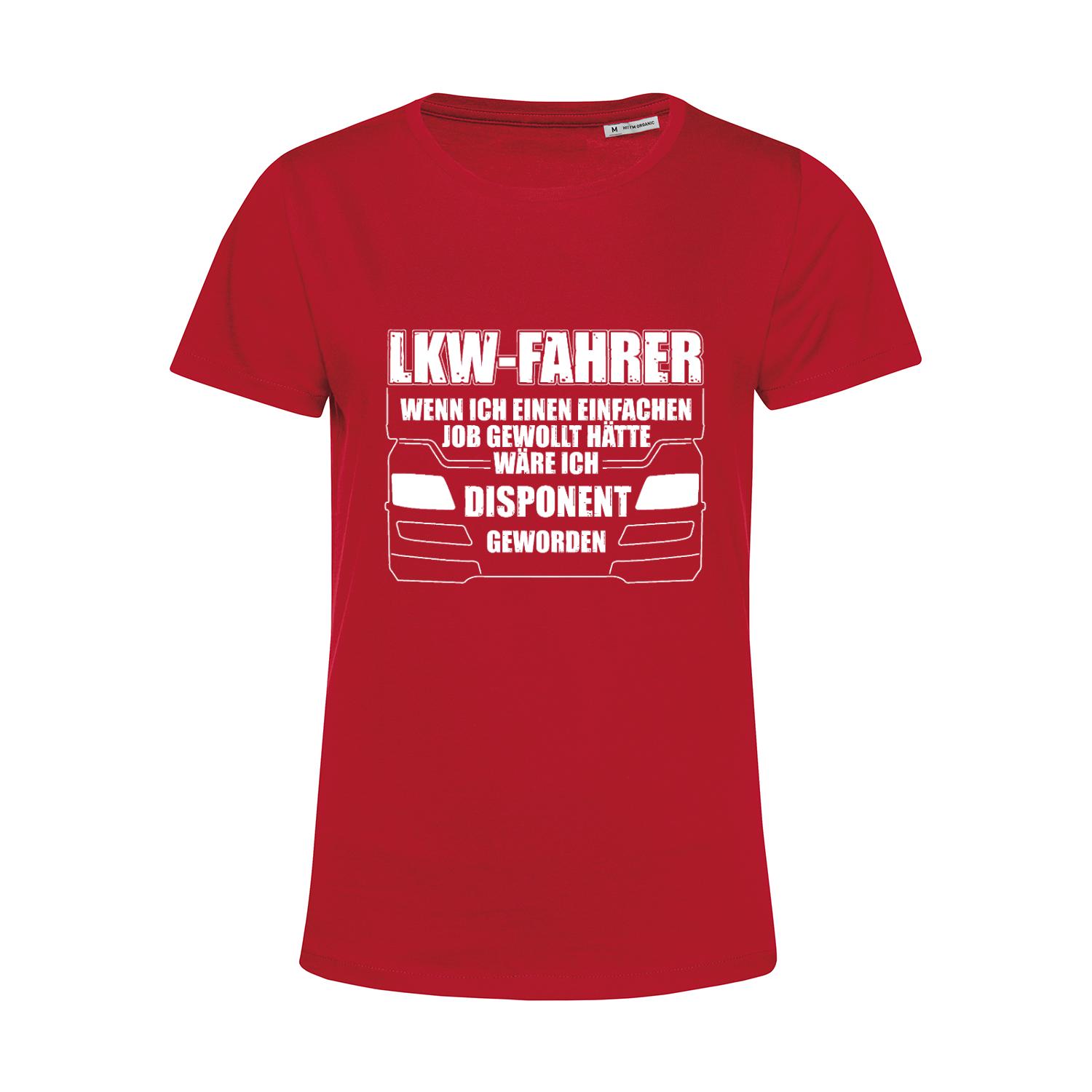 Nachhaltiges T-Shirt Damen LKW-Fahrer - Einfacher Job Disponent