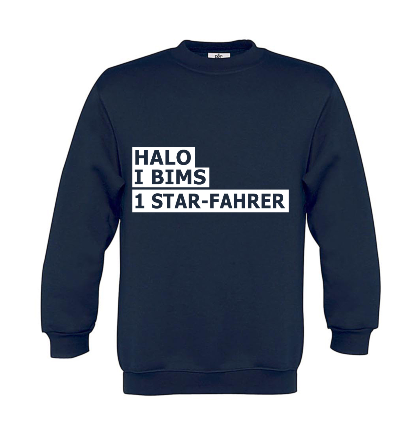 Sweatshirt Kinder 2Takter - Halo I bims 1 Star-Fahrer