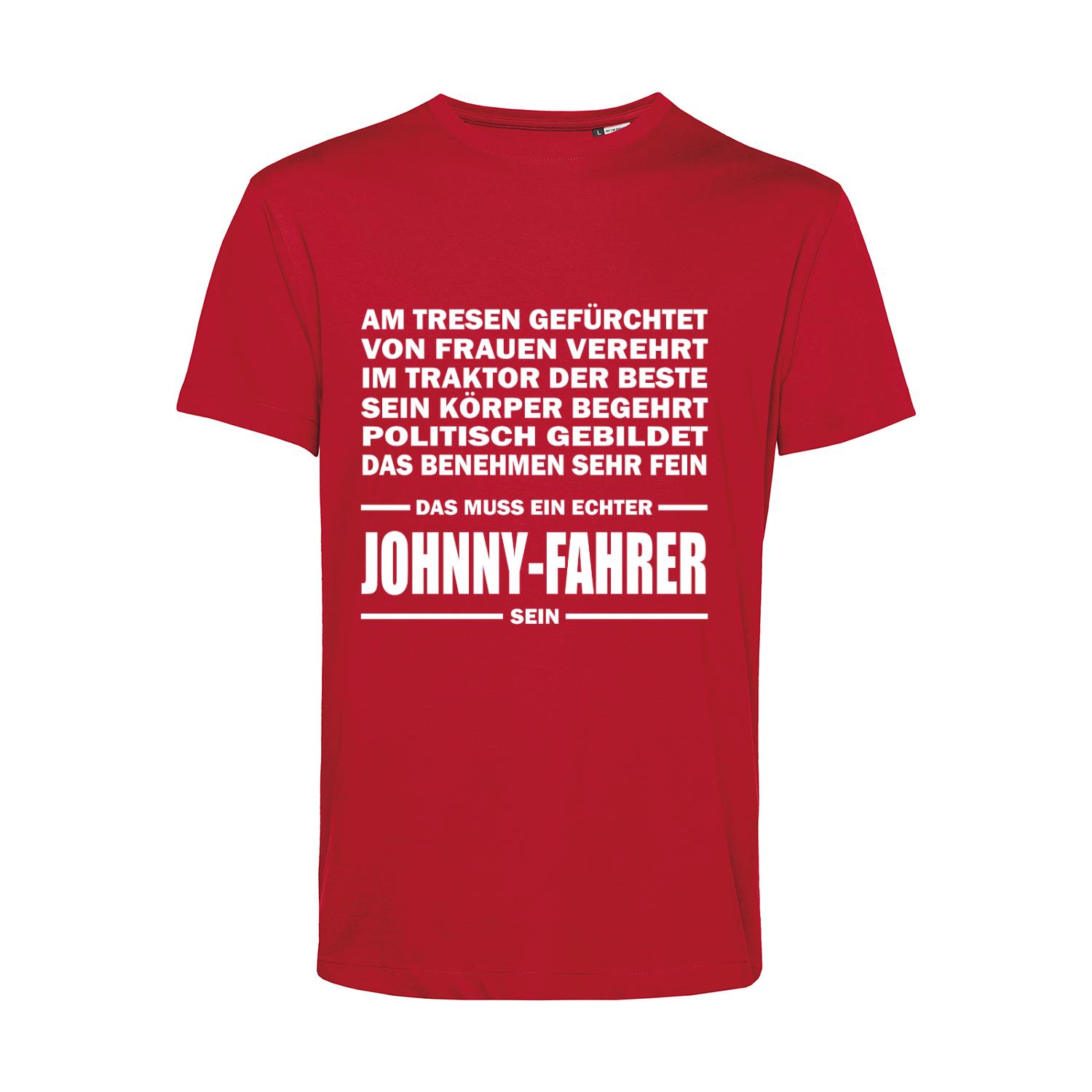 Nachhaltiges T-Shirt Herren Landwirt - Am Tresen gefürchtet der Johnny Fahrer