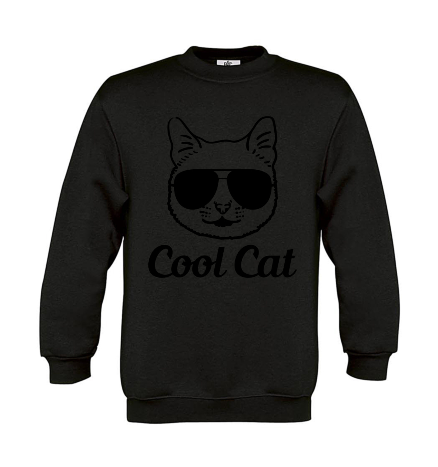 Sweatshirt Kinder Katzen - Cool Cat
