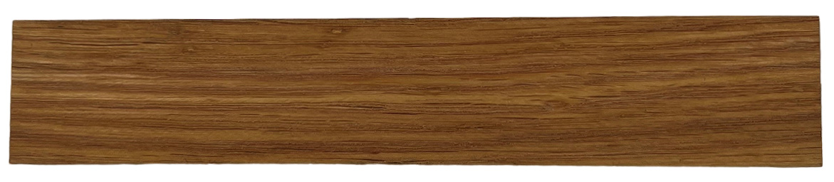 Holz-Lineal aus geölter Eiche 20 cm personalisierbar