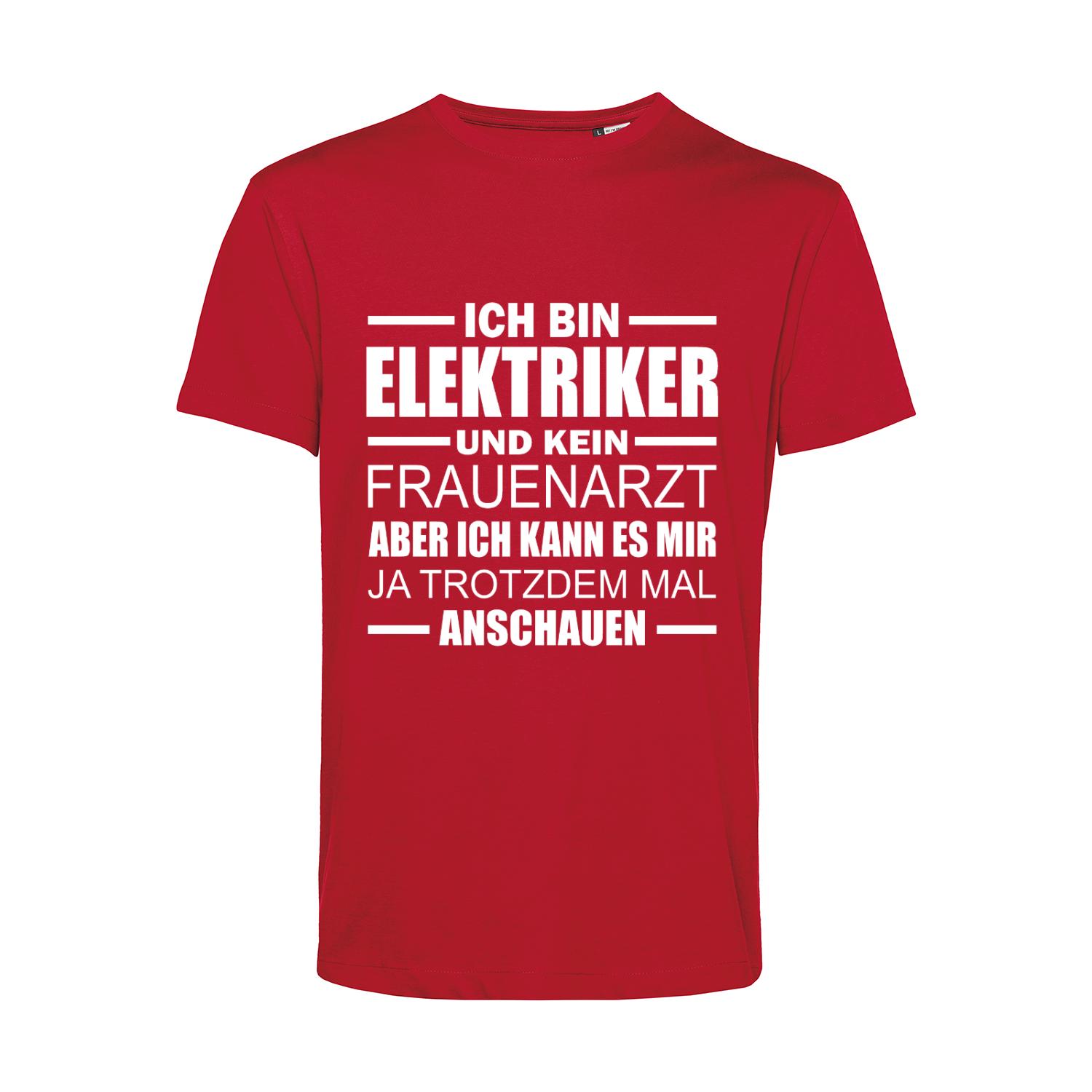 Nachhaltiges T-Shirt Herren Elektriker - Kein Frauenarzt