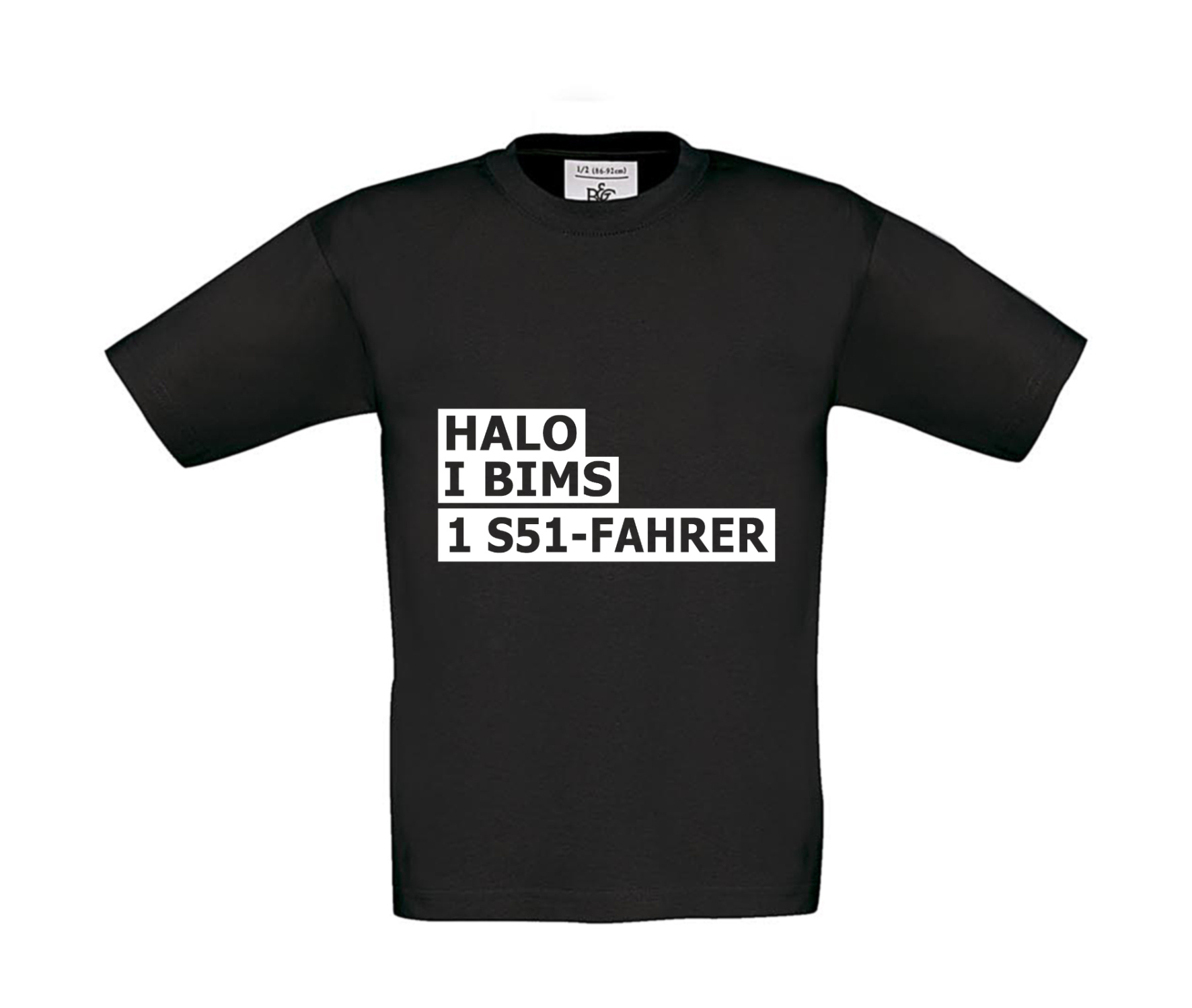 T-Shirt Kinder 2Takter - Halo I bims 1 S51-Fahrer