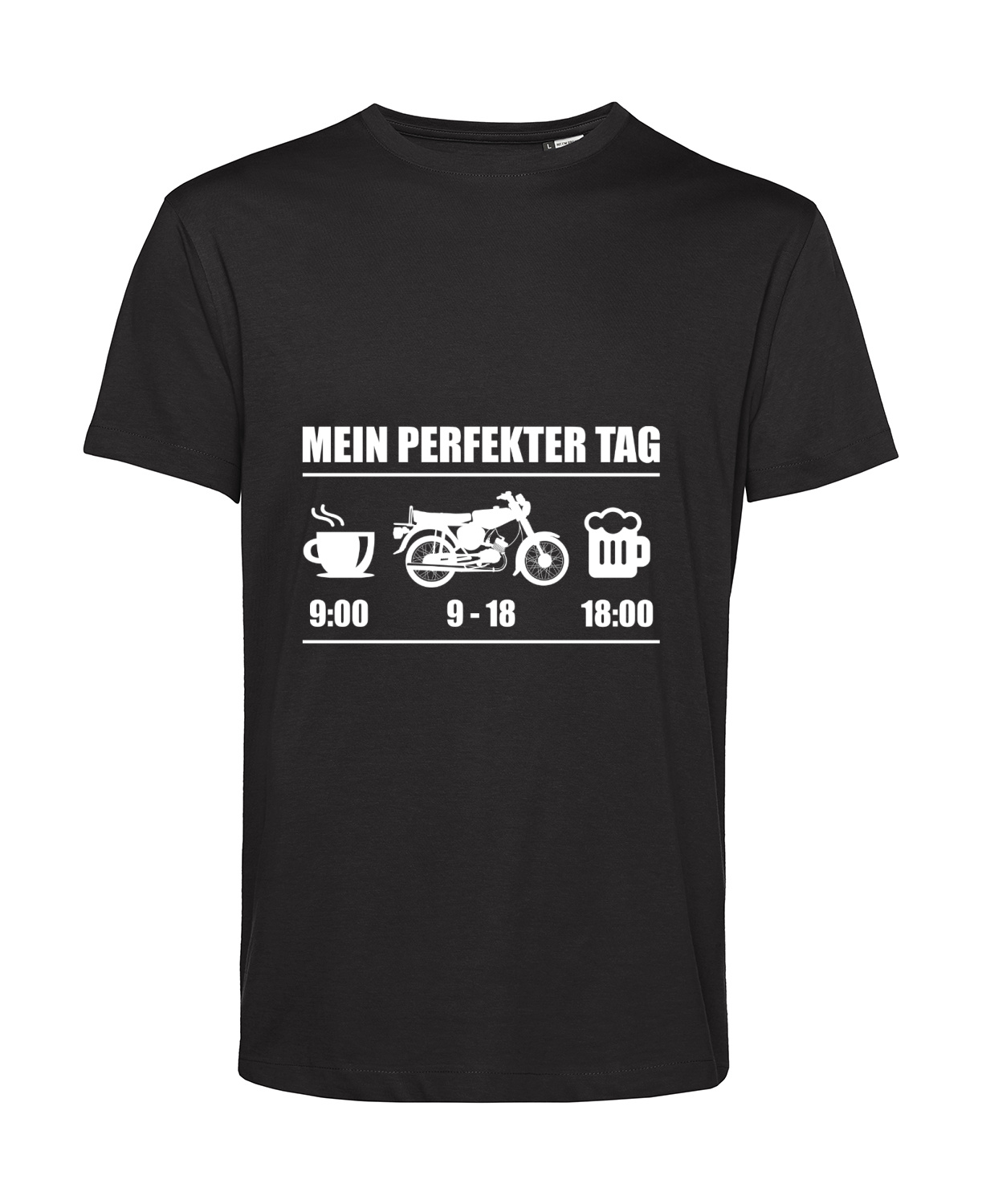 Nachhaltiges T-Shirt Herren 2Takter - Mein perfekter Tag S50