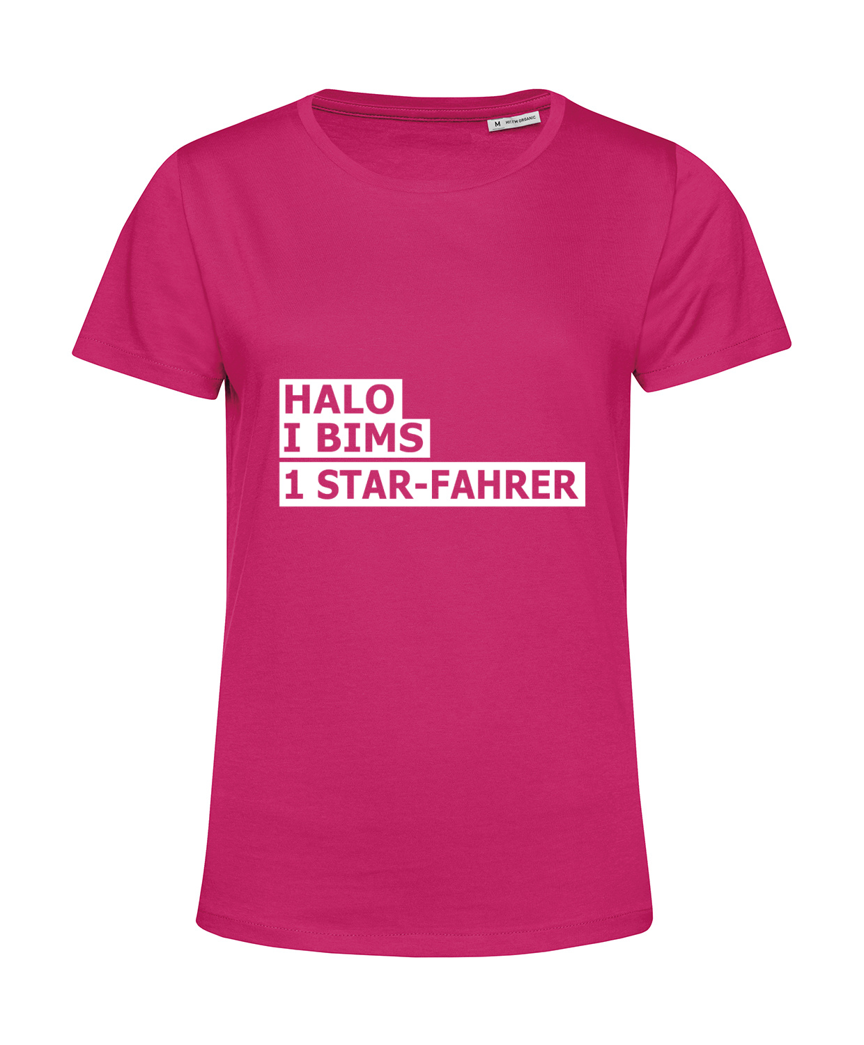 Nachhaltiges T-Shirt Damen 2Takter - Halo I bims 1 Star-Fahrer