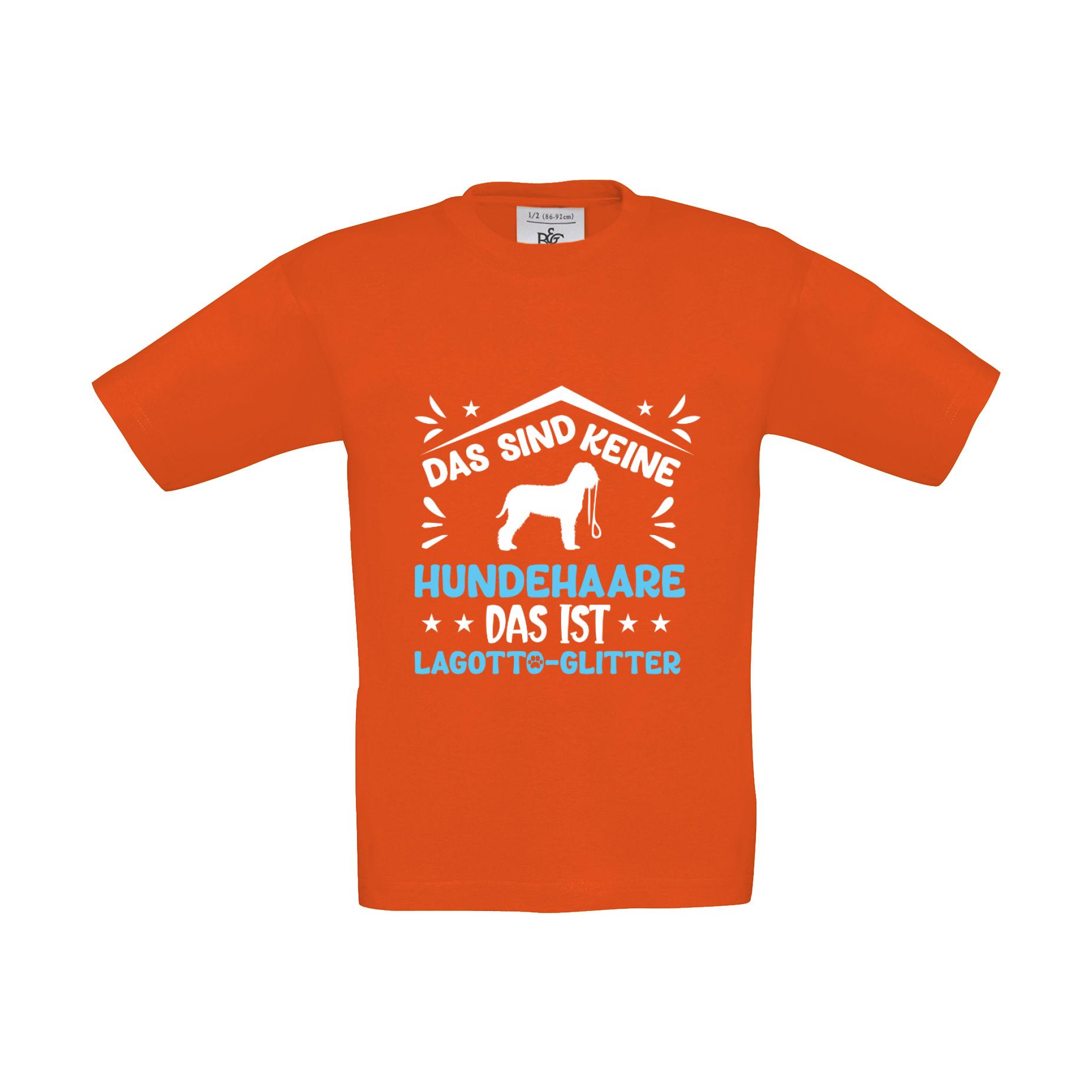T-Shirt Kinder Hunde - Keine Hundehaare Lagotto Glitter