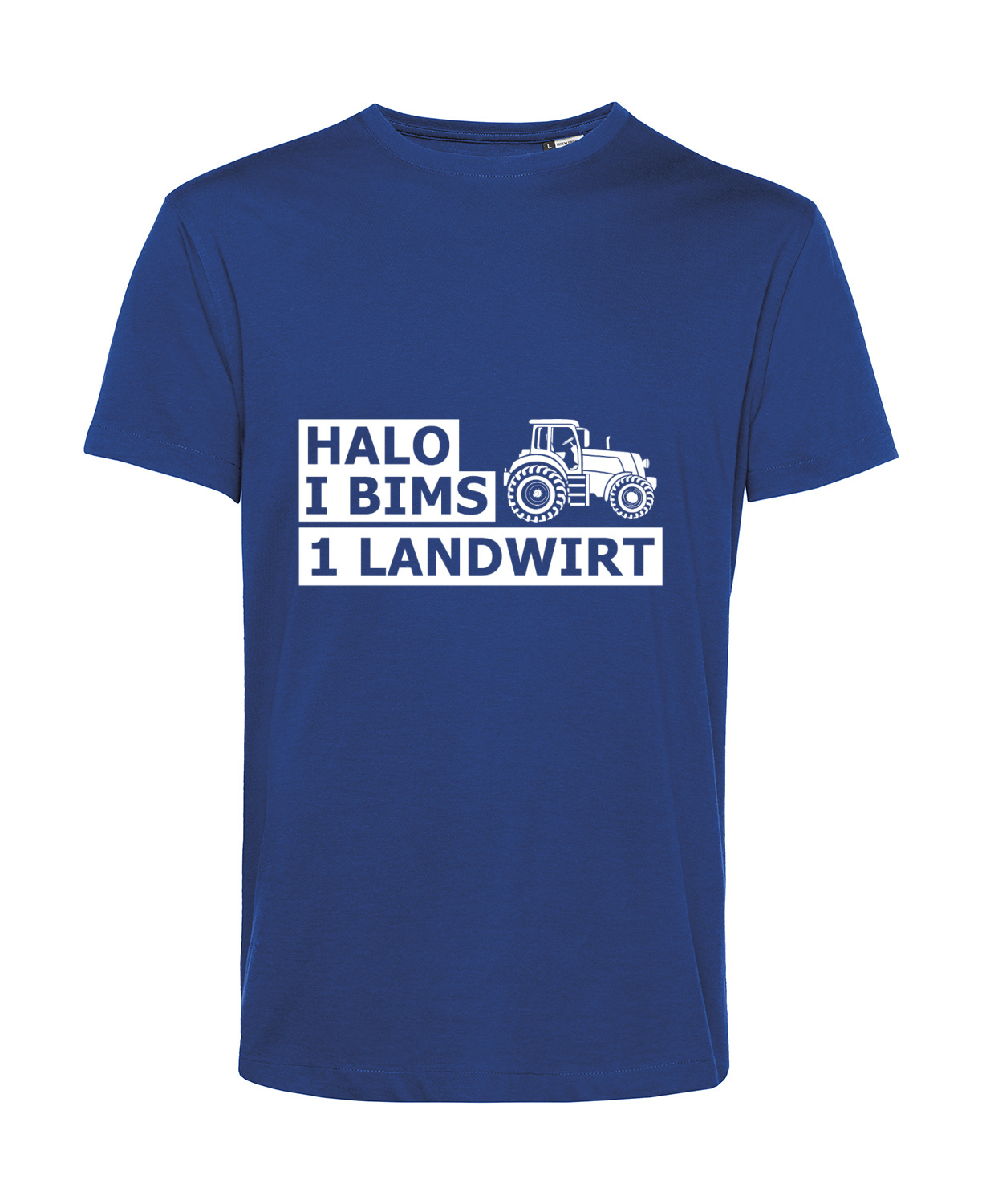 Nachhaltiges T-Shirt Herren Landwirt - Halo I bims 1 Landwirt
