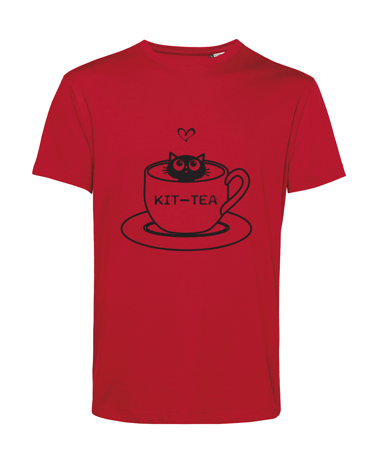Nachhaltiges T-Shirt Herren Katzen Kit-Tea