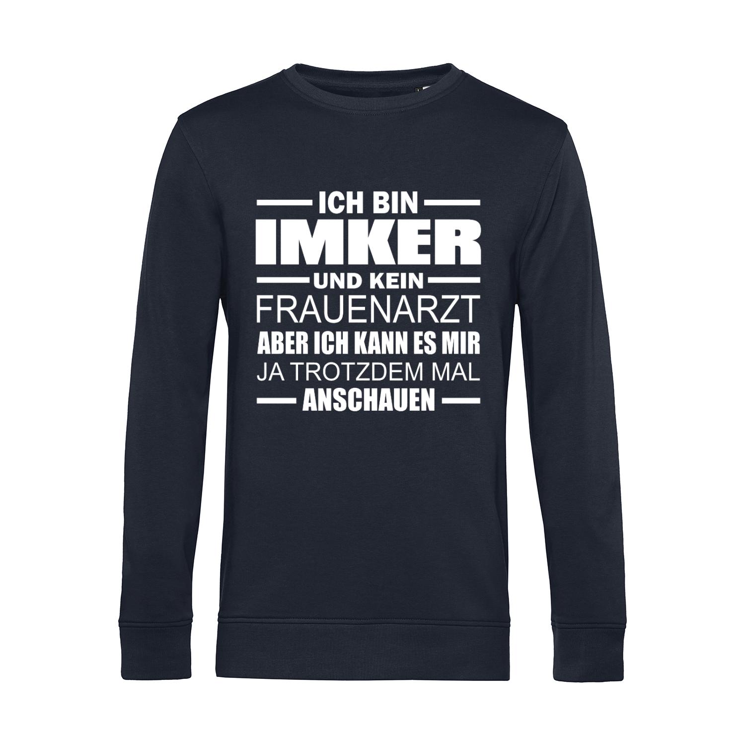 Nachhaltiges Sweatshirt Herren Imker - Kein Frauenarzt
