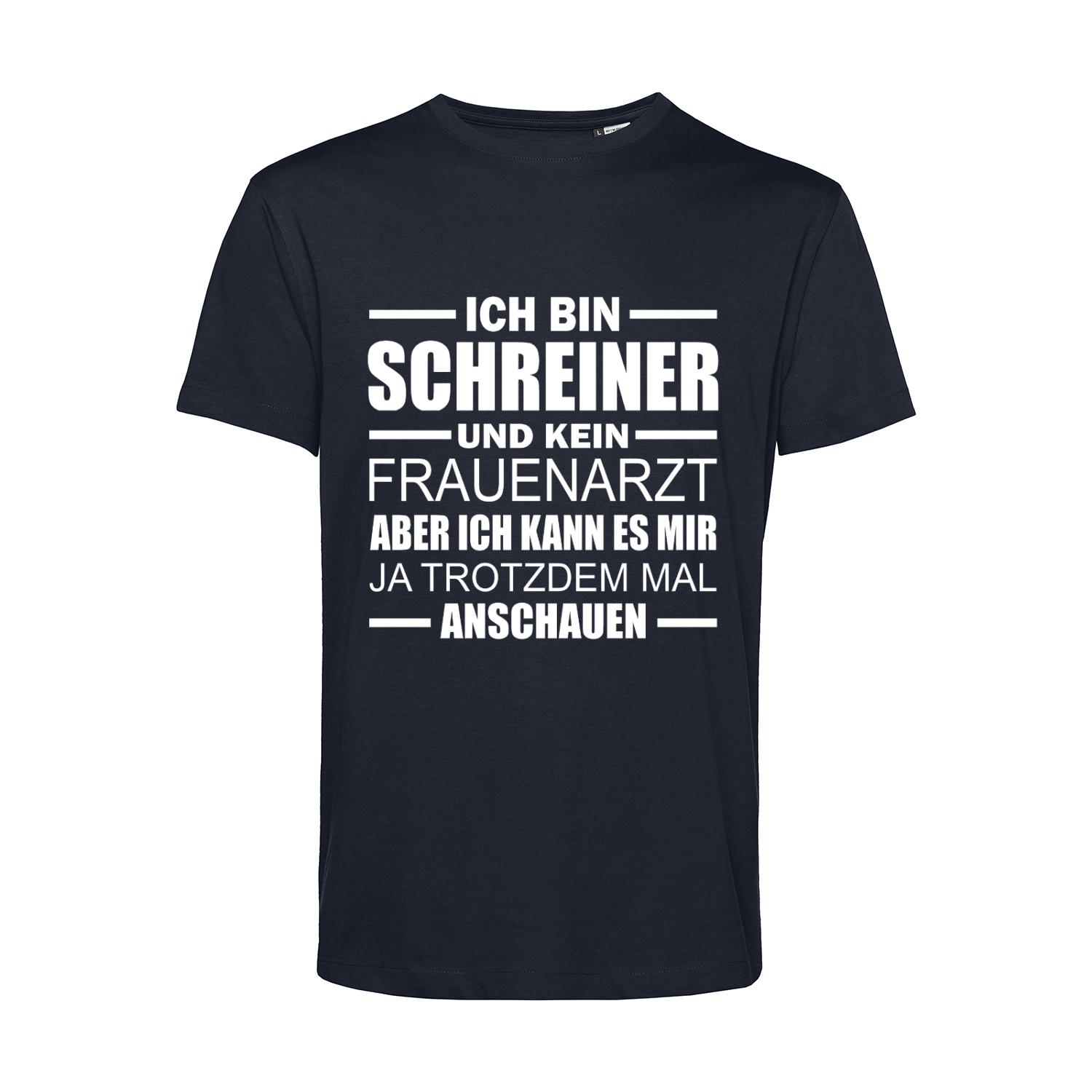 Nachhaltiges T-Shirt Herren Schreiner - Kein Frauenarzt