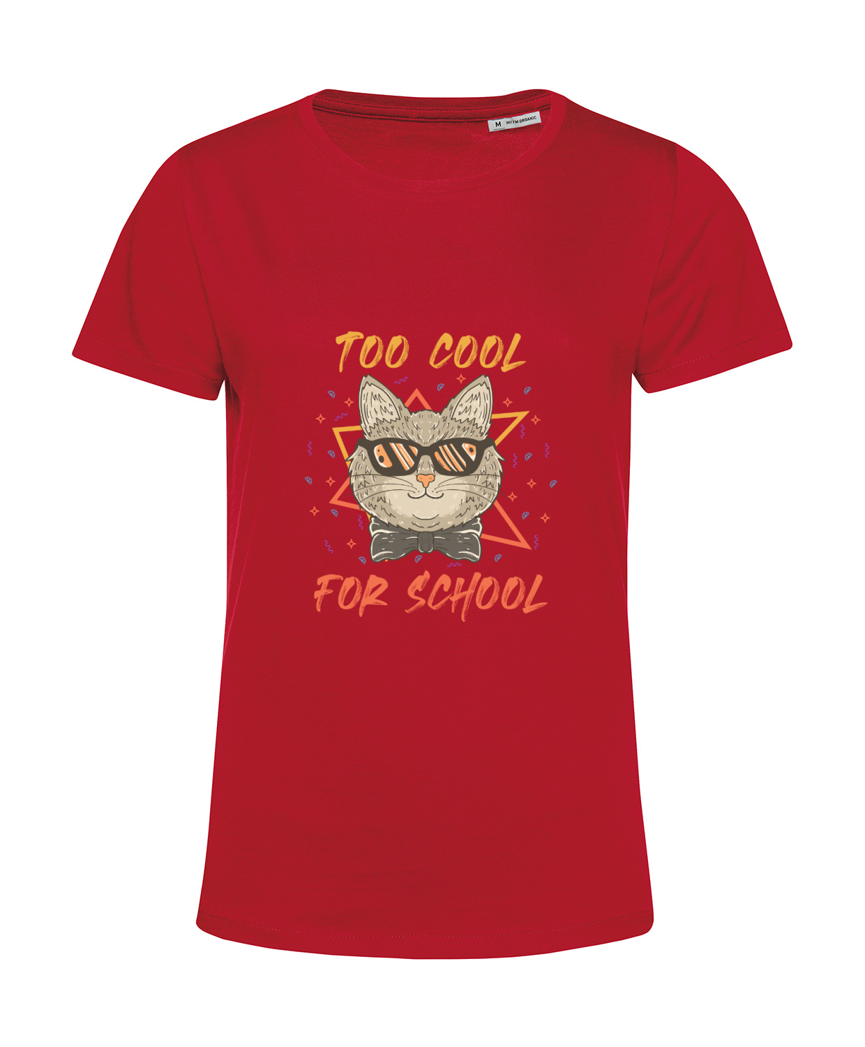 Nachhaltiges T-Shirt Damen Katzen - To cool for school