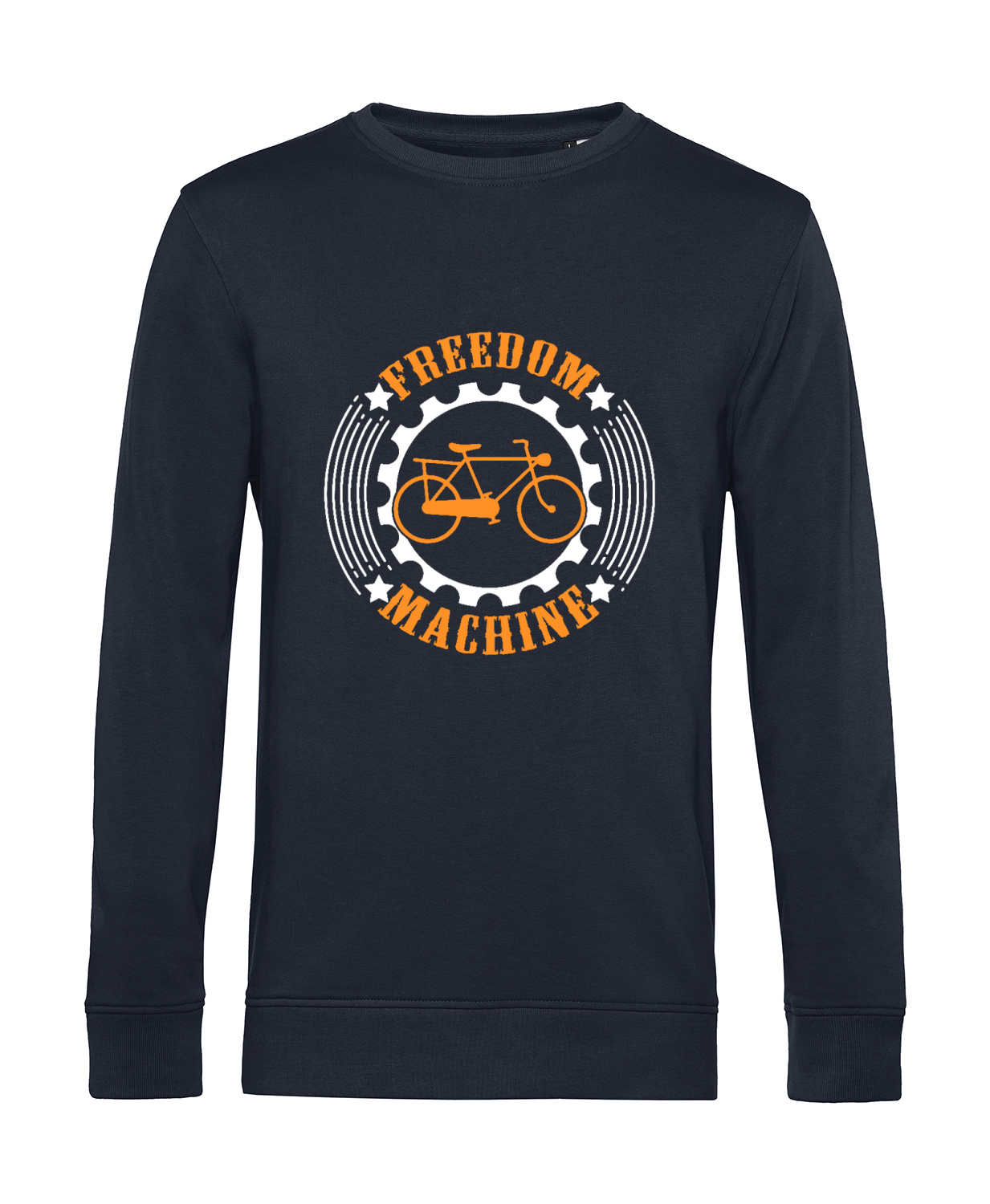 Nachhaltiges Sweatshirt Herren Fahrrad Freedom Machine