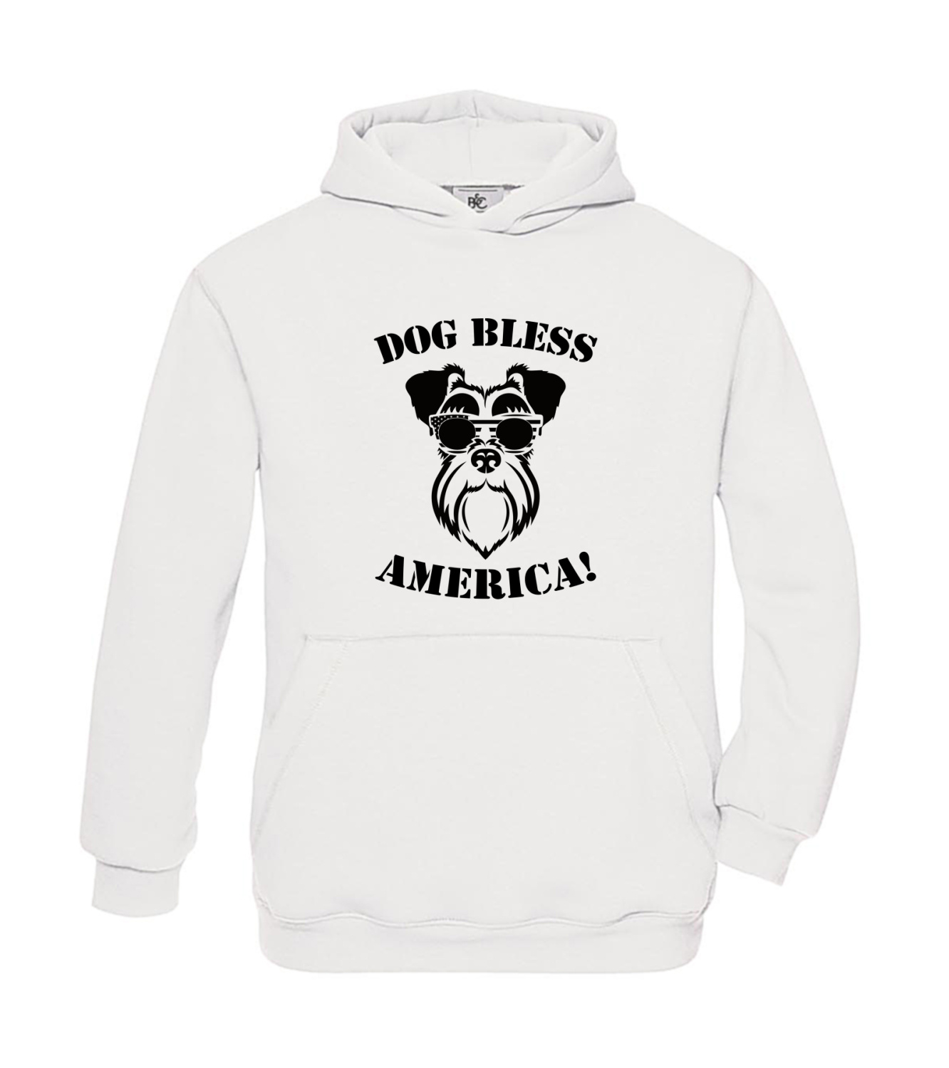 Hoodie Kinder Hunde - Dog bless America