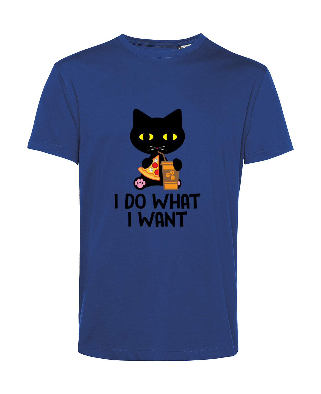 Nachhaltiges T-Shirt Herren Katzen - I do what I want