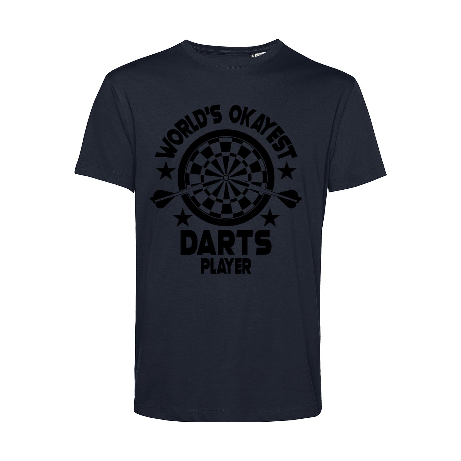 Nachhaltiges T-Shirt Herren World's Okayest Darts Player