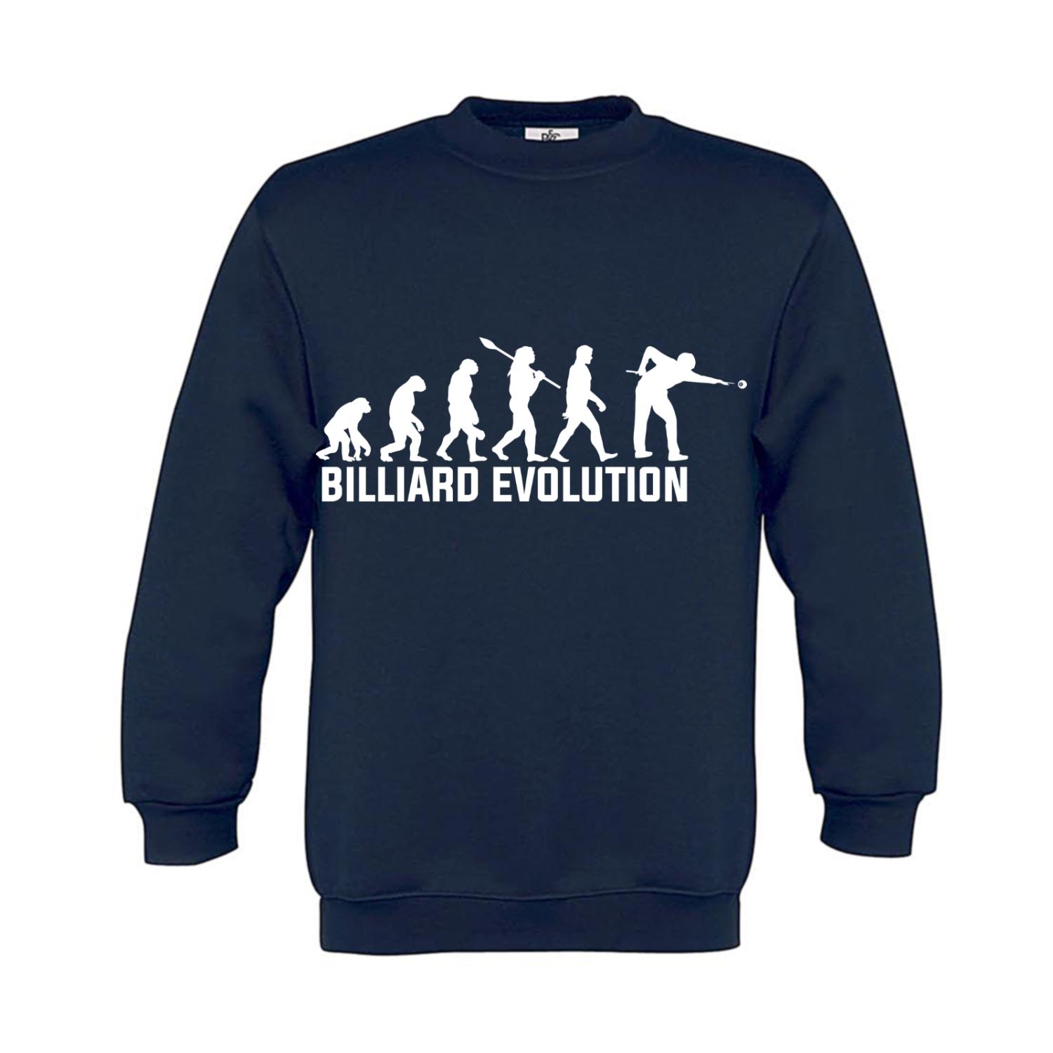Sweatshirt Kinder Billard Evolution