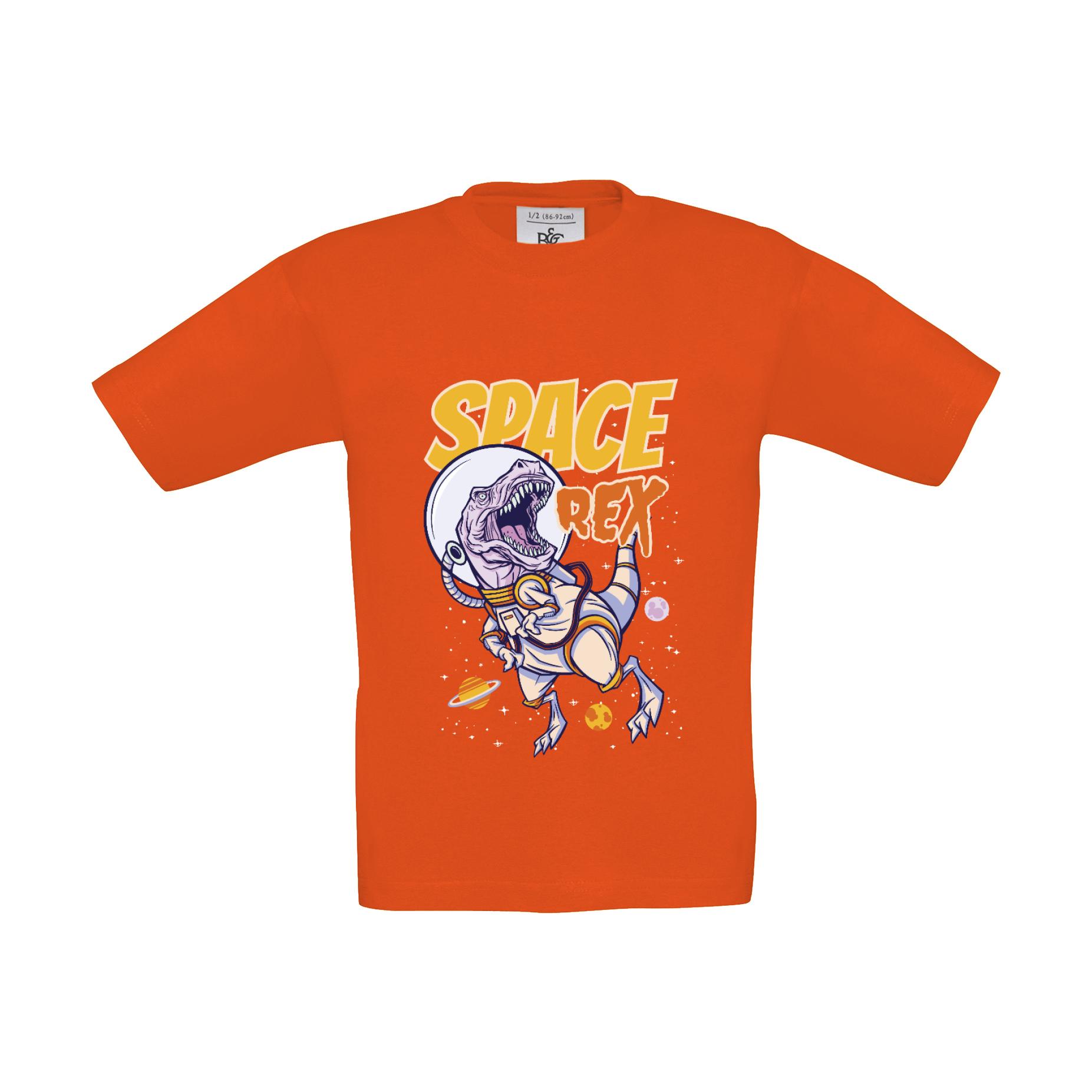 T-Shirt Kinder Dino - T-Rex in Space