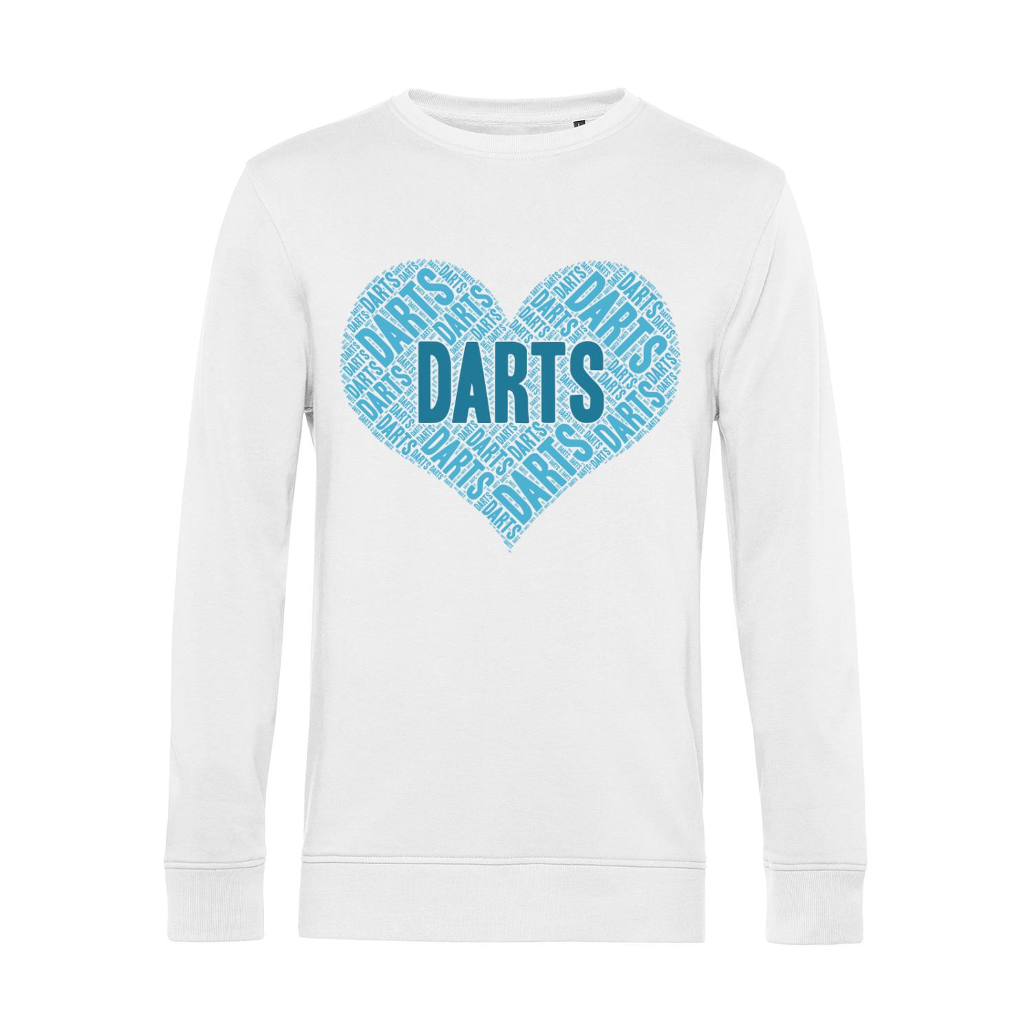 Nachhaltiges Sweatshirt Herren Darts Heart