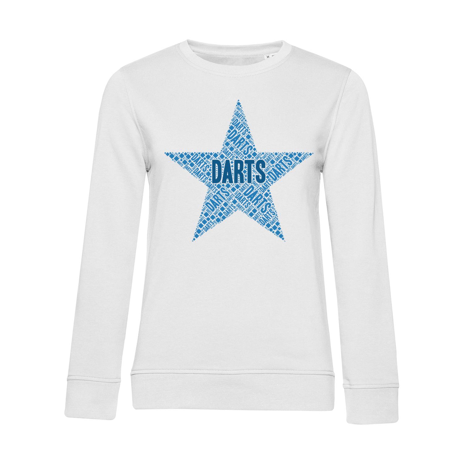 Nachhaltiges Sweatshirt Damen Darts Stern
