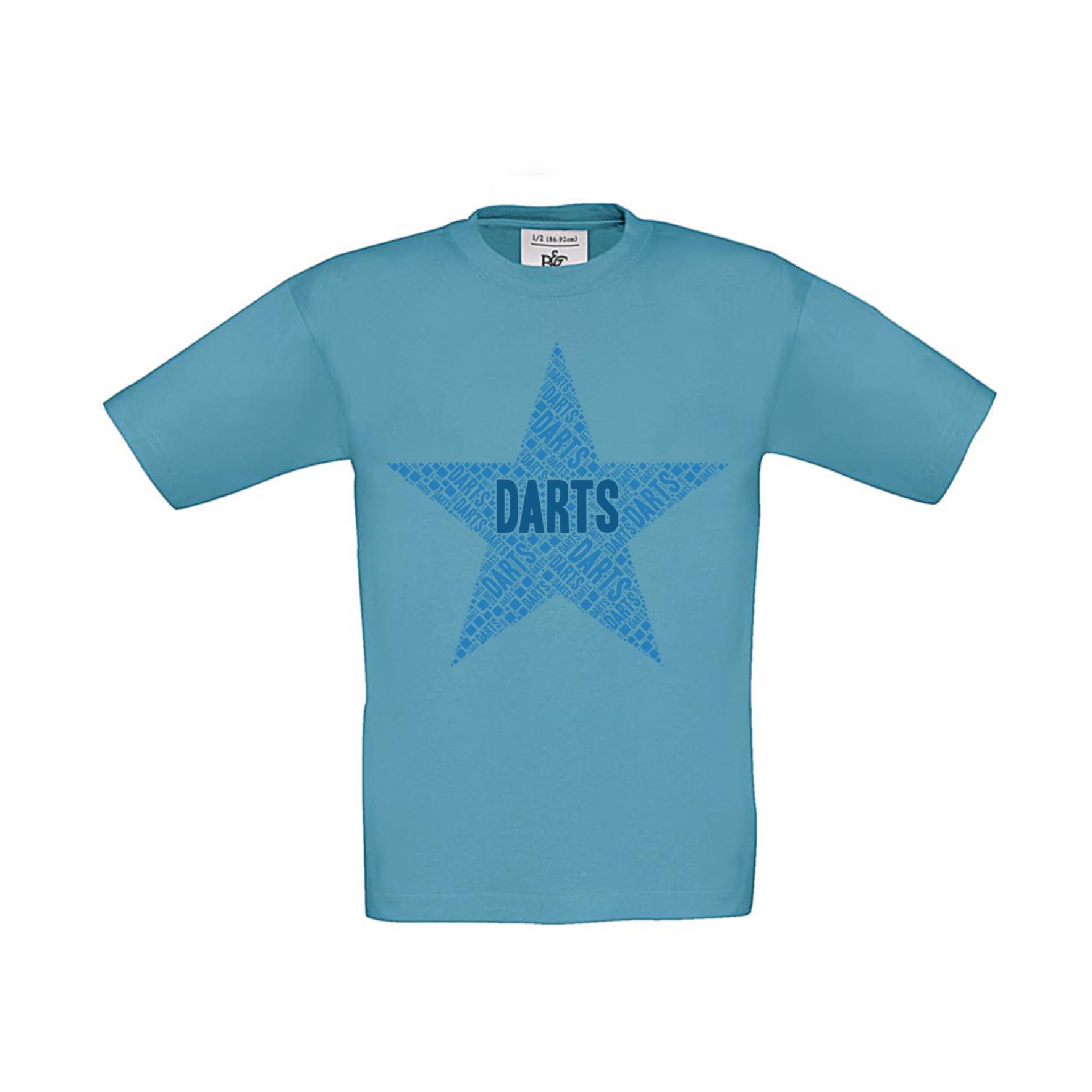 T-Shirt Kinder Darts Stern