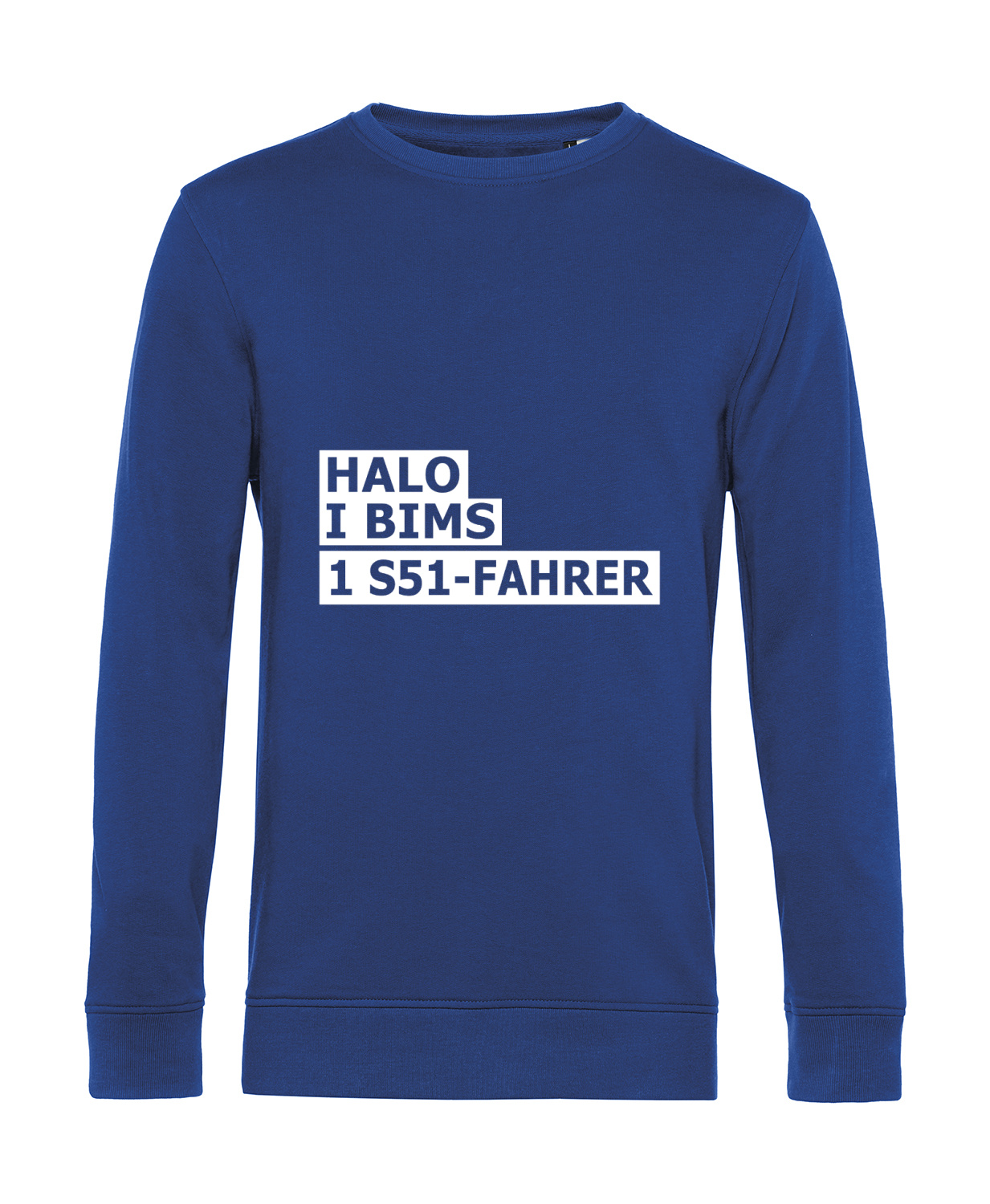 Nachhaltiges Sweatshirt Herren 2Takter - Halo I bims 1 S51-Fahrer