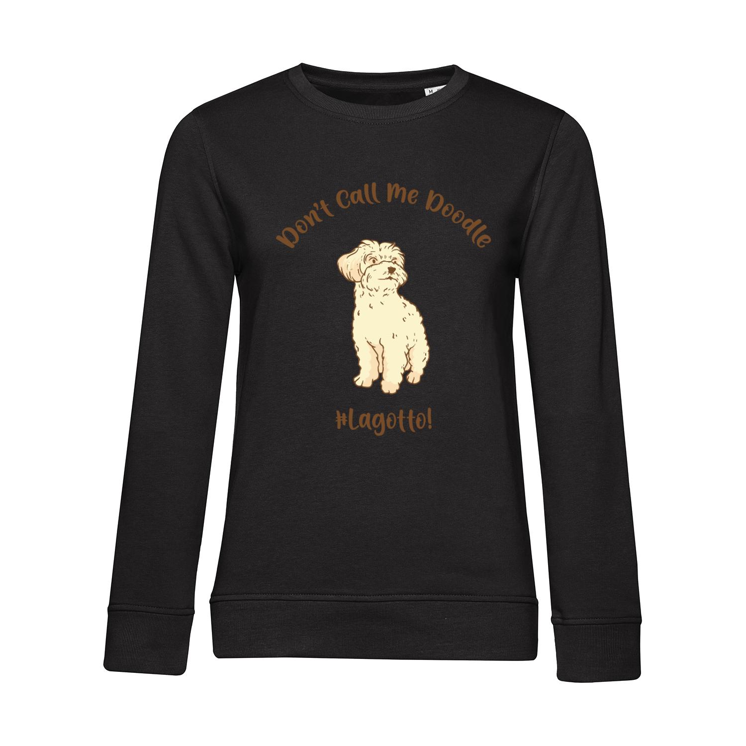 Nachhaltiges Sweatshirt Damen Hunde - Lagotto - Don't call me Doodle