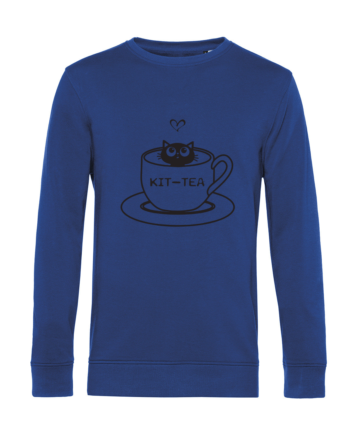 Nachhaltiges Sweatshirt Herren Katzen Kit-Tea