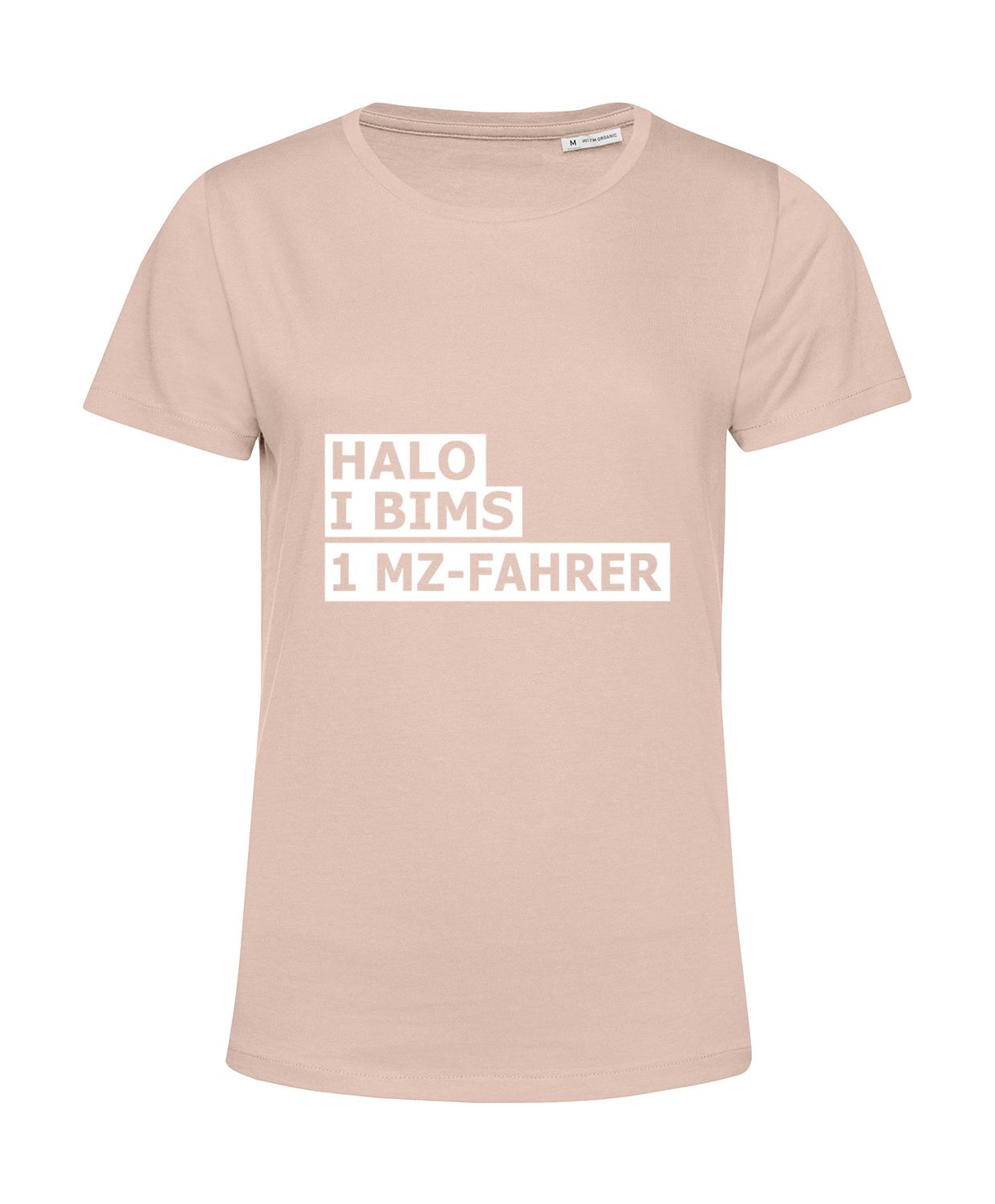 Nachhaltiges T-Shirt Damen 2Takter - Halo I bims 1 MZ-Fahrer