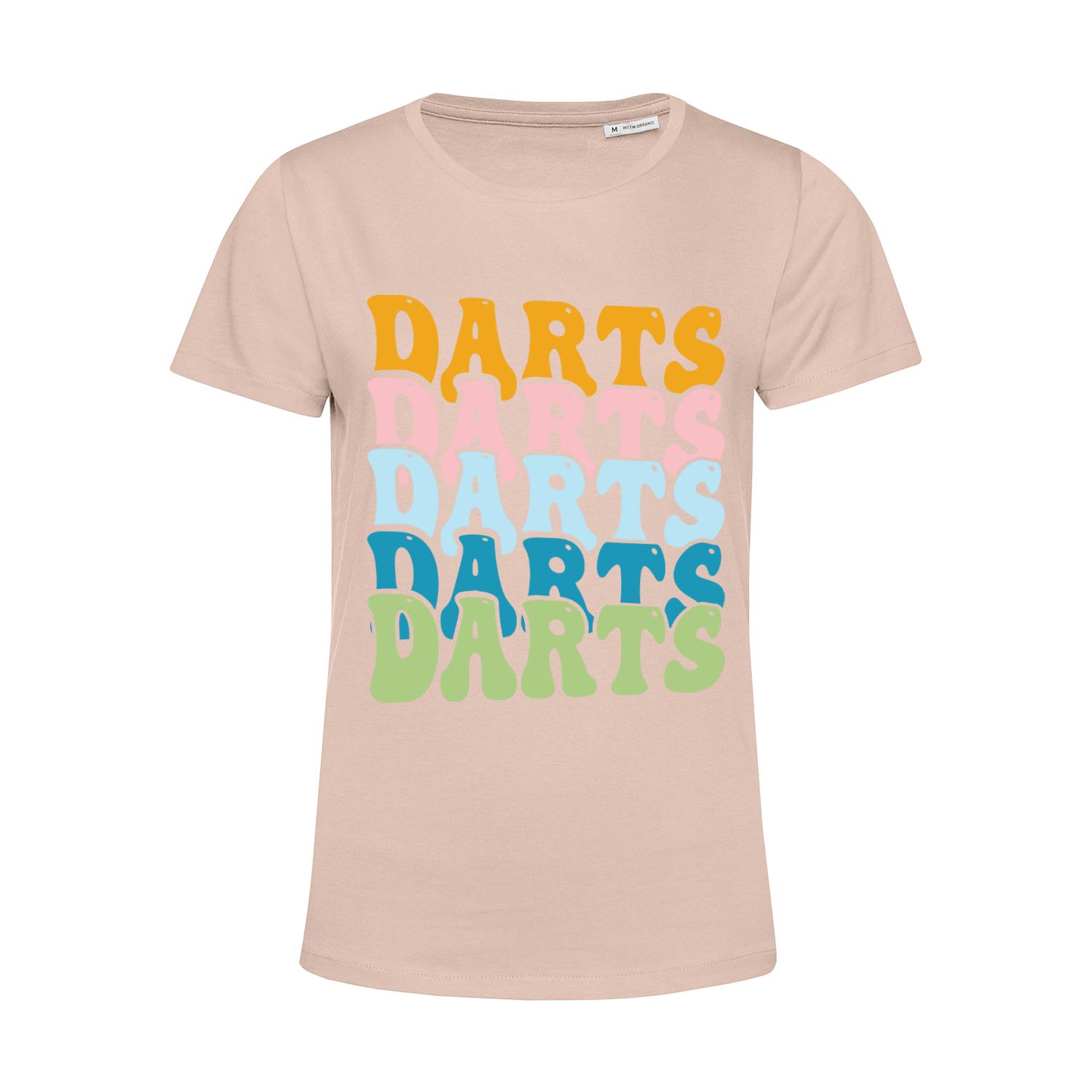 Nachhaltiges T-Shirt Damen Darts Colours