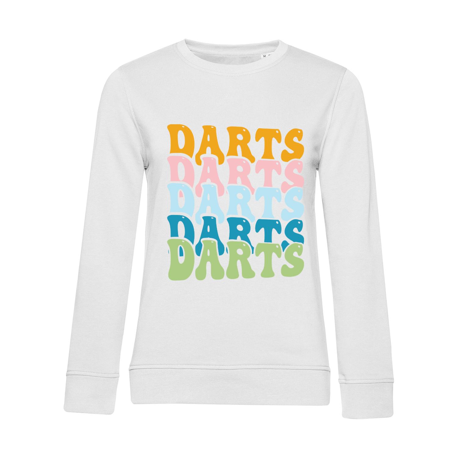 Nachhaltiges Sweatshirt Damen Darts Colours