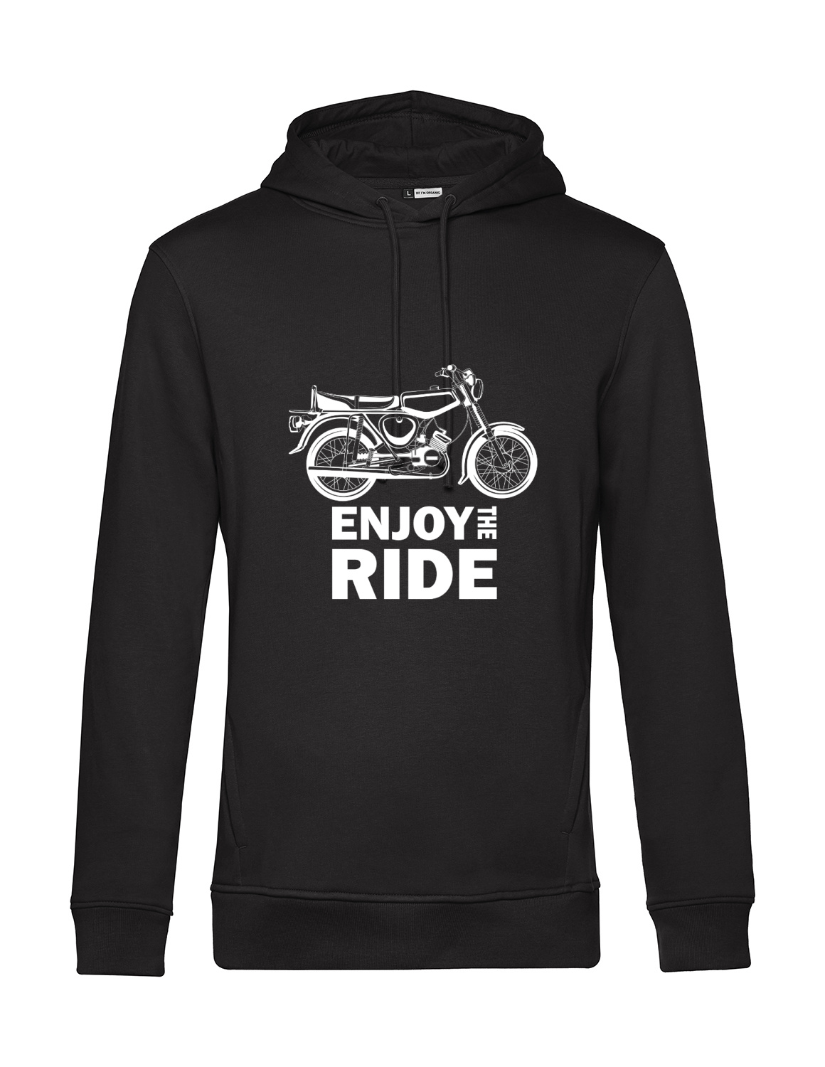 Nachhaltiger Hoodie Herren S50 - Enjoy the Ride