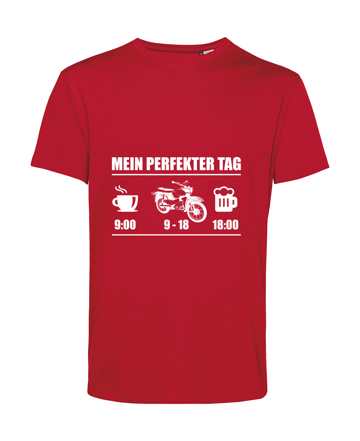 Nachhaltiges T-Shirt Herren 2Takter - Mein perfekter Tag Star