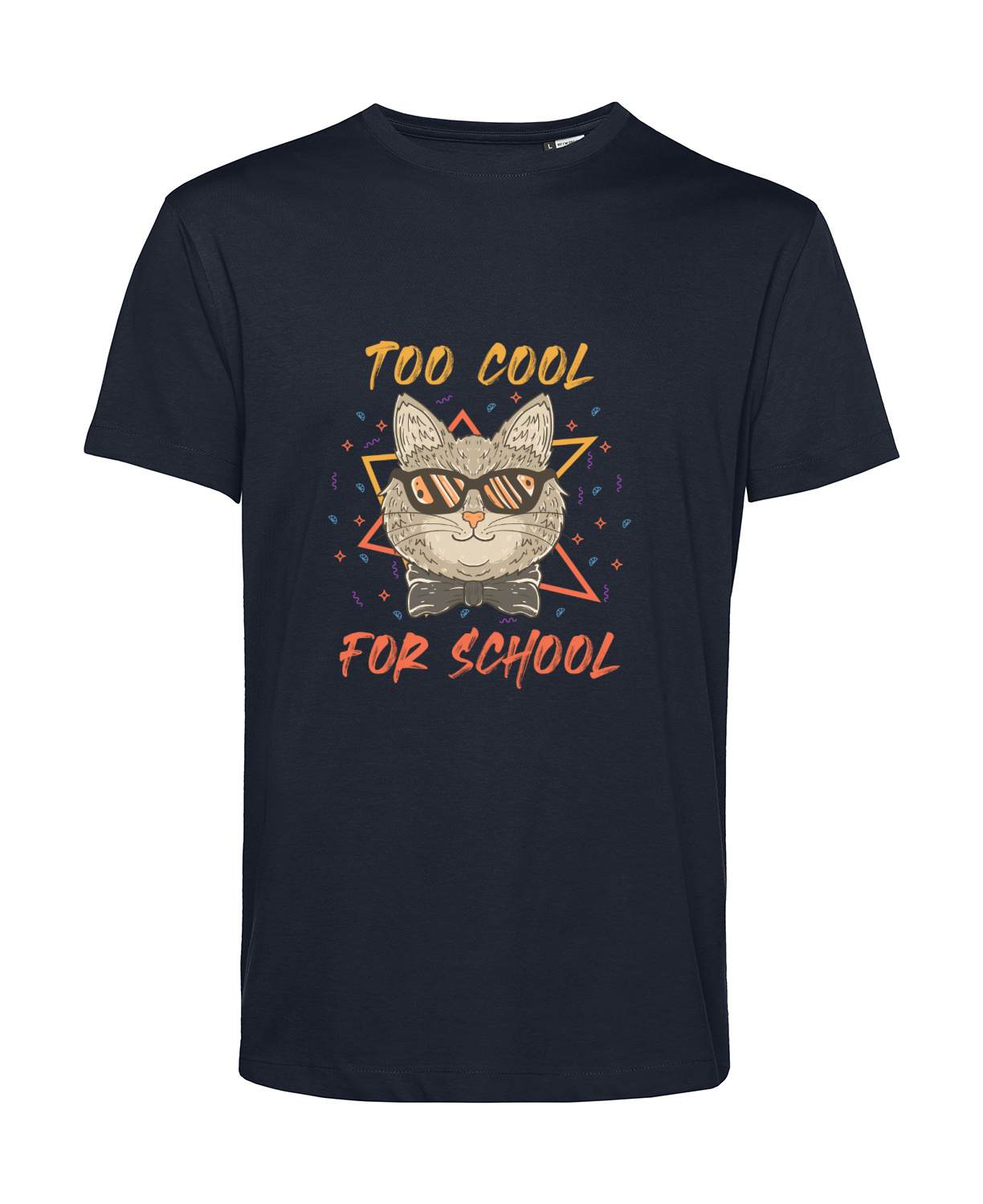 Nachhaltiges T-Shirt Herren Katzen - To cool for school