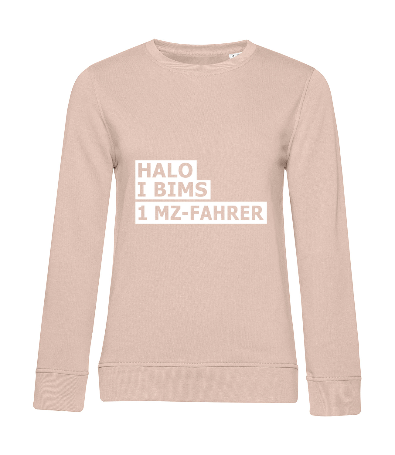 Nachhaltiges Sweatshirt Damen 2Takter - Halo I bims 1 MZ-Fahrer