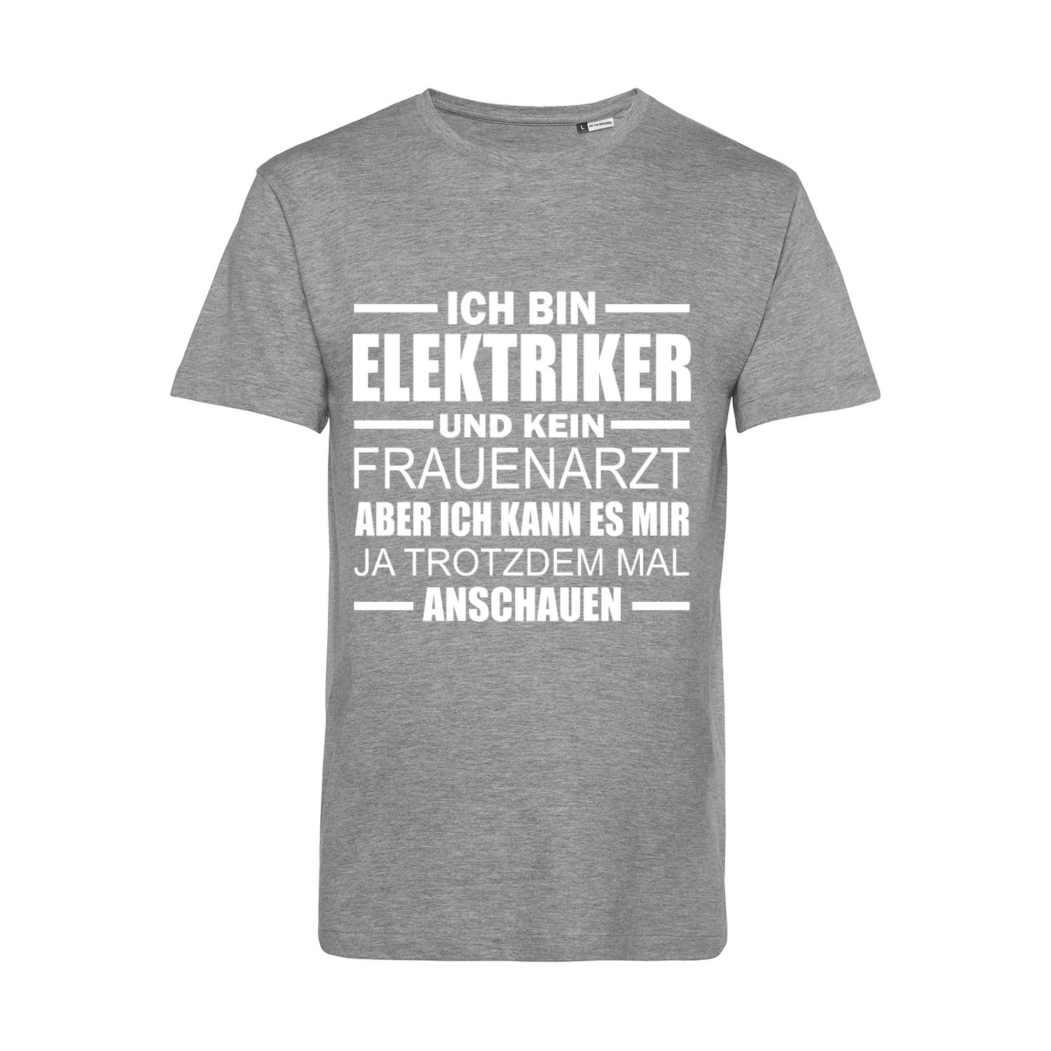 Nachhaltiges T-Shirt Herren Elektriker - Kein Frauenarzt