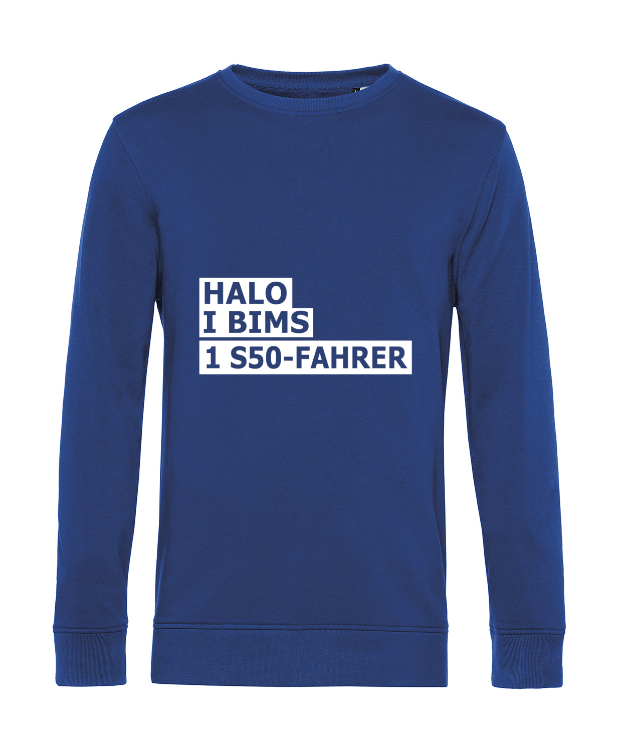 Nachhaltiges Sweatshirt Herren 2Takter - Halo I bims 1 S50-Fahrer