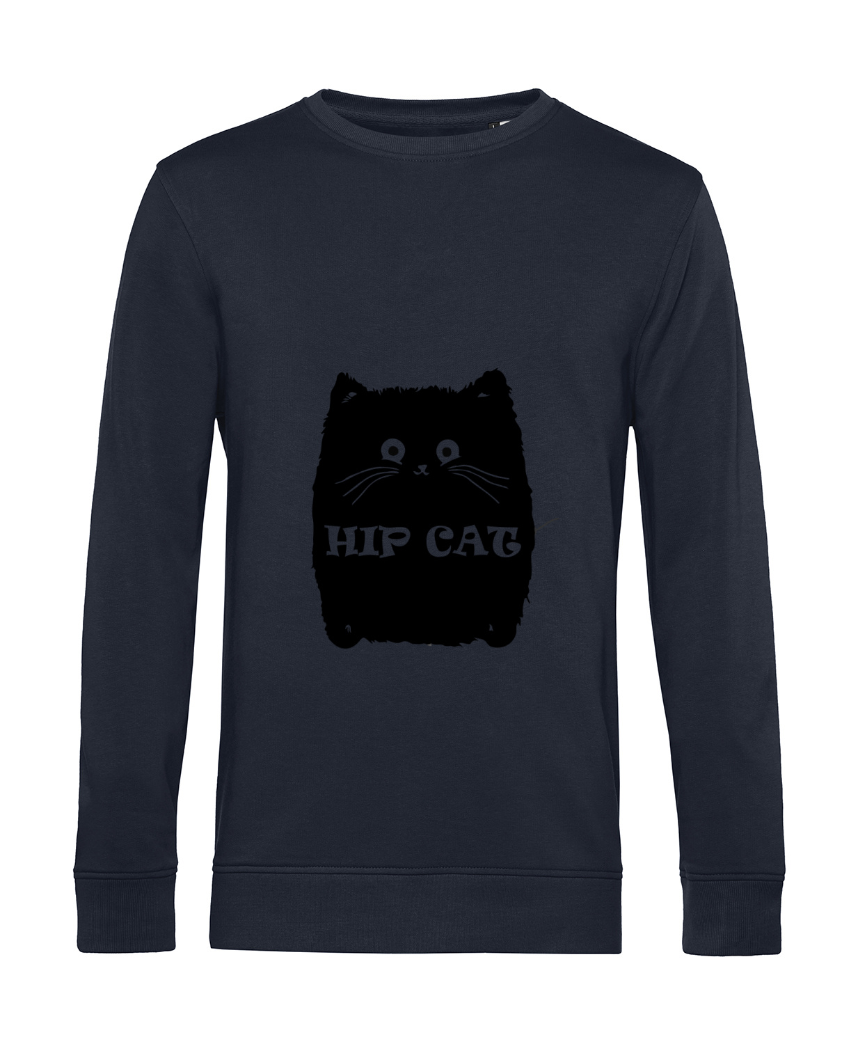 Nachhaltiges Sweatshirt Herren Katzen - Hip Cat