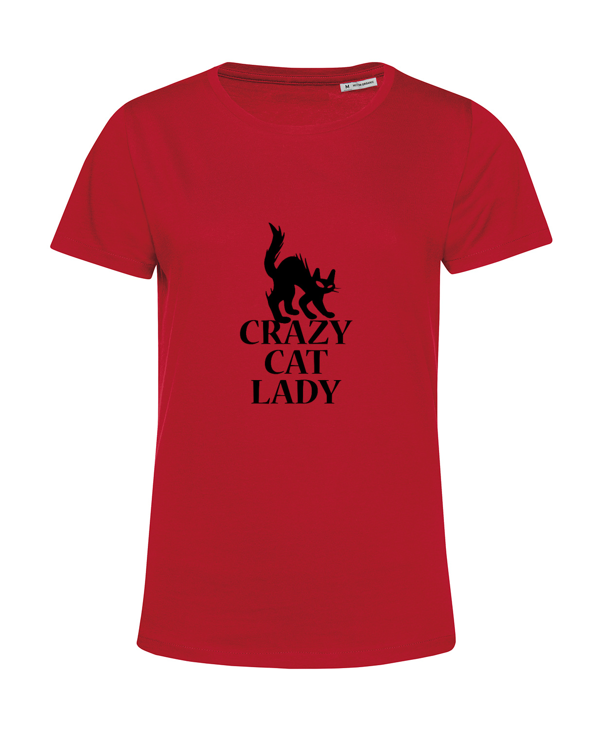 Nachhaltiges T-Shirt Damen Katzen - Crazy Cat Lady