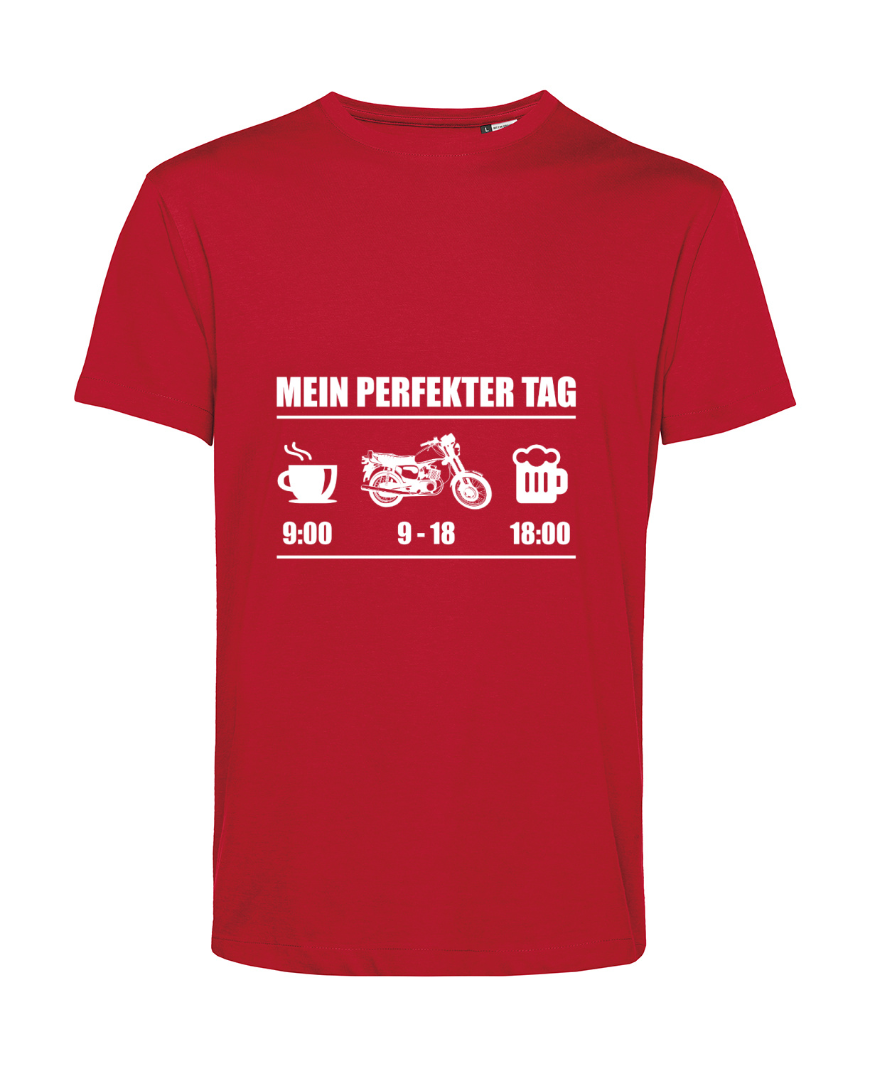Nachhaltiges T-Shirt Herren 2Takter - Mein perfekter Tag MZ