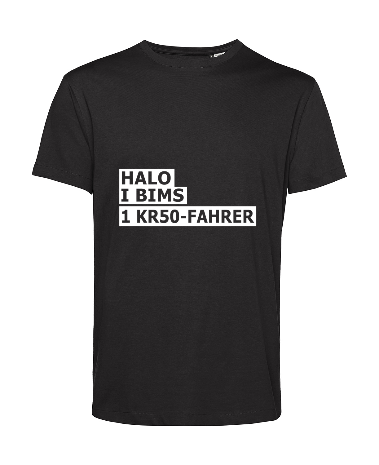 Nachhaltiges T-Shirt Herren 2Takter - Halo I bims 1 KR50-Fahrer