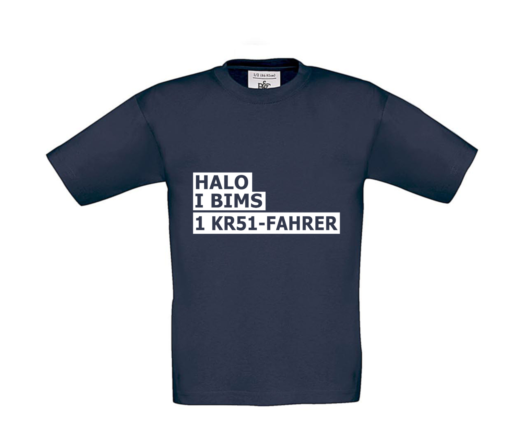 T-Shirt Kinder 2Takter - Halo I bims 1 KR51-Fahrer