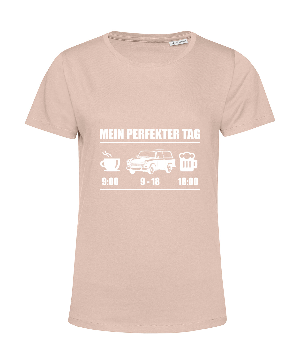 Nachhaltiges T-Shirt Damen 2Takter - Mein perfekter Tag Trabant Kombi