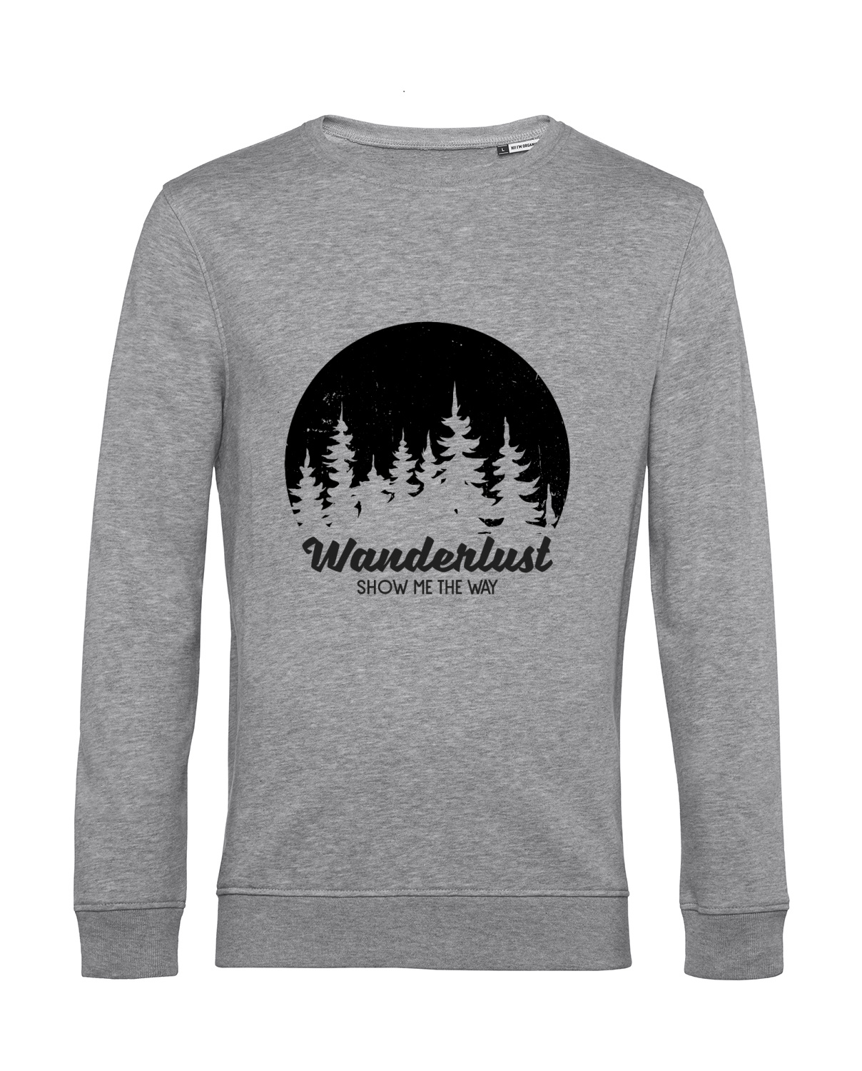 Nachhaltiges Sweatshirt Herren Outdoor - Wanderlust