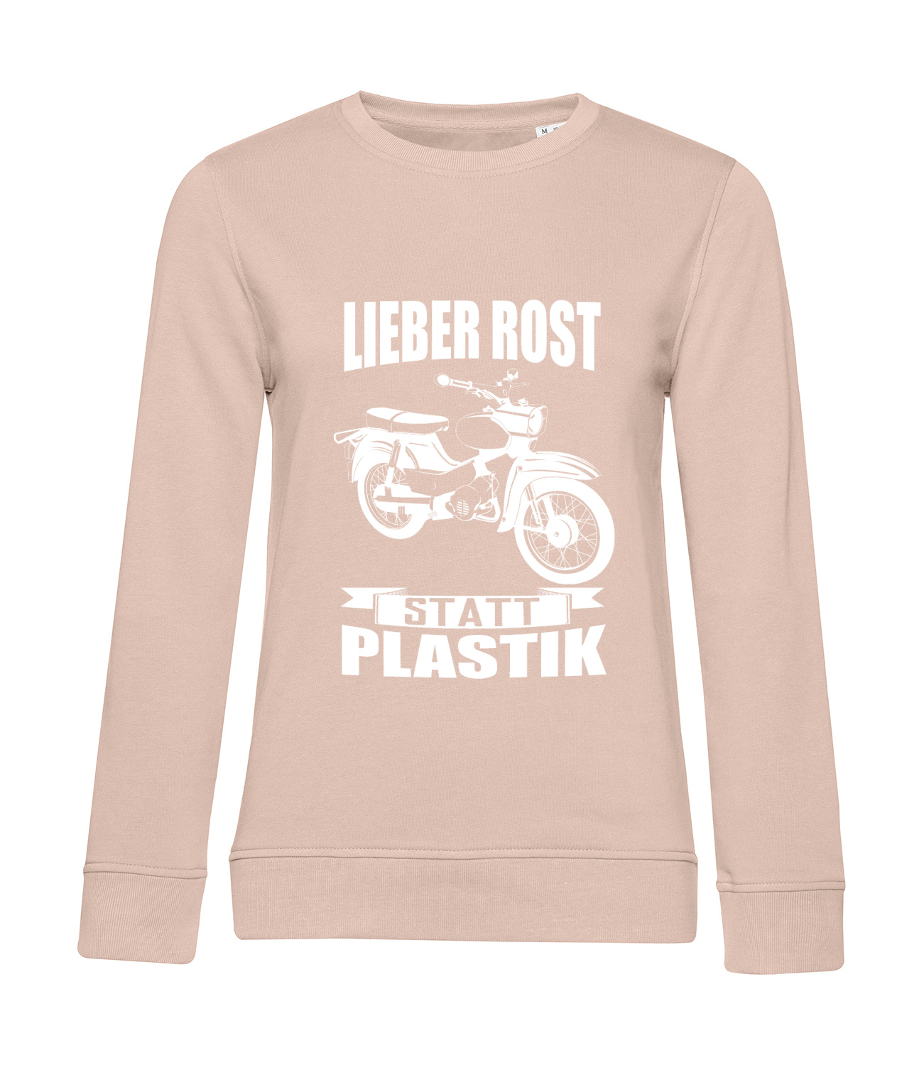 Nachhaltiges Sweatshirt Damen 2Takter - Lieber Rost statt Plastik Star